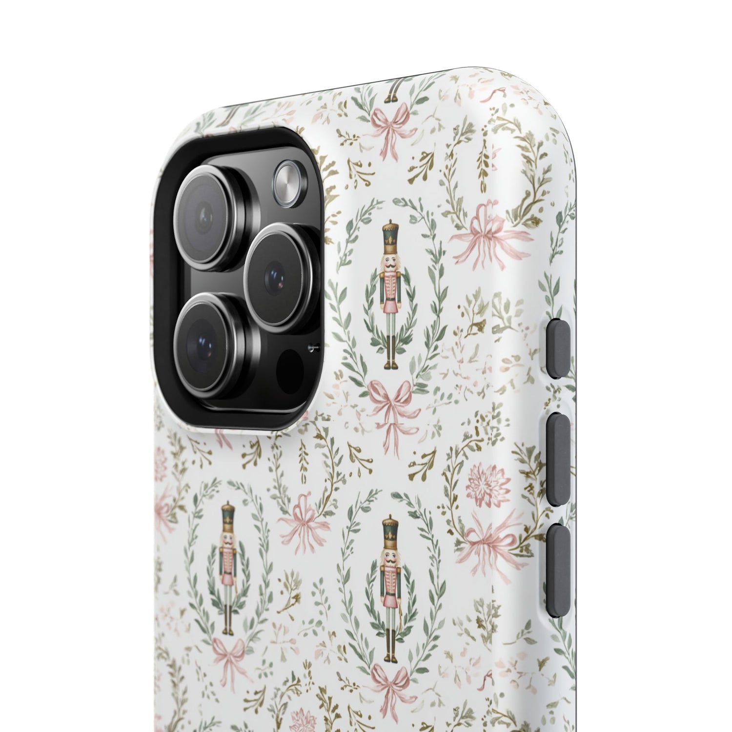 Impact-Resistant Phone Case- Nutcracker Floral