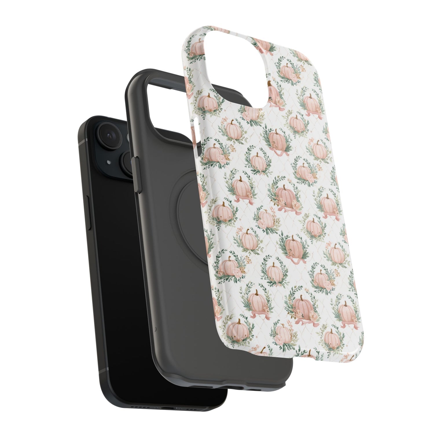Elegant Pumpkin Impact-Resistant Phone Case, iPhone, Samsung