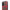 A red and green plaid patterned plastic phone case with a camera module on the back and a glossy finish.