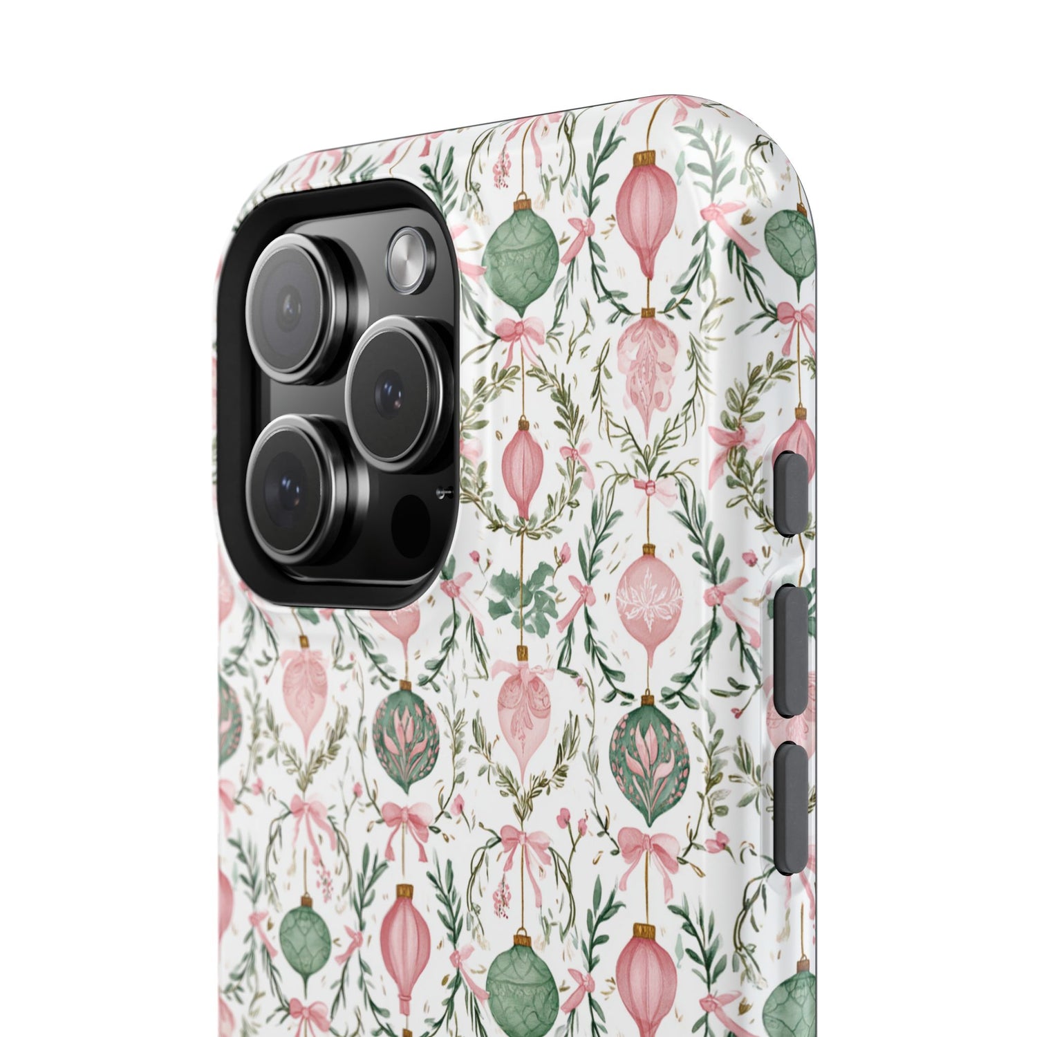 Holiday Ornaments Impact-Resistant Phone Case, iPhone, Samsung