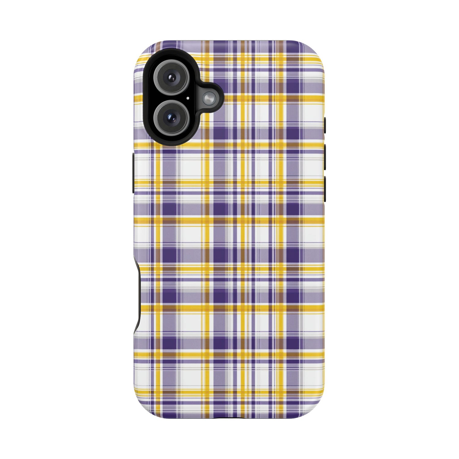 Louisiana Plaid Impact-Resistant Phone Case