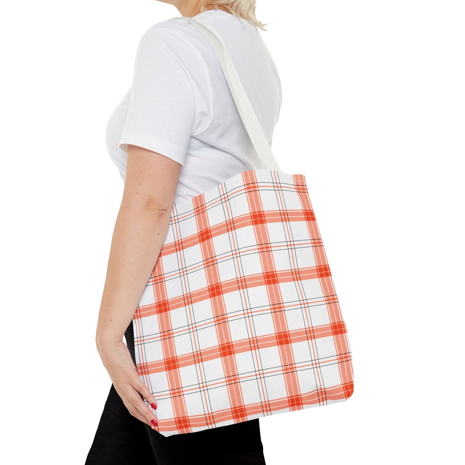 Fall Plaid Tote Bag