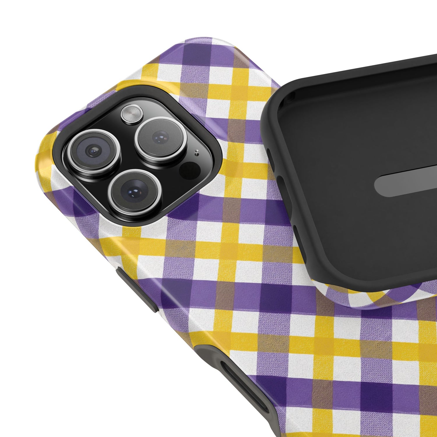 Phone Case | Impact-Resistant Louisiana Plaid
