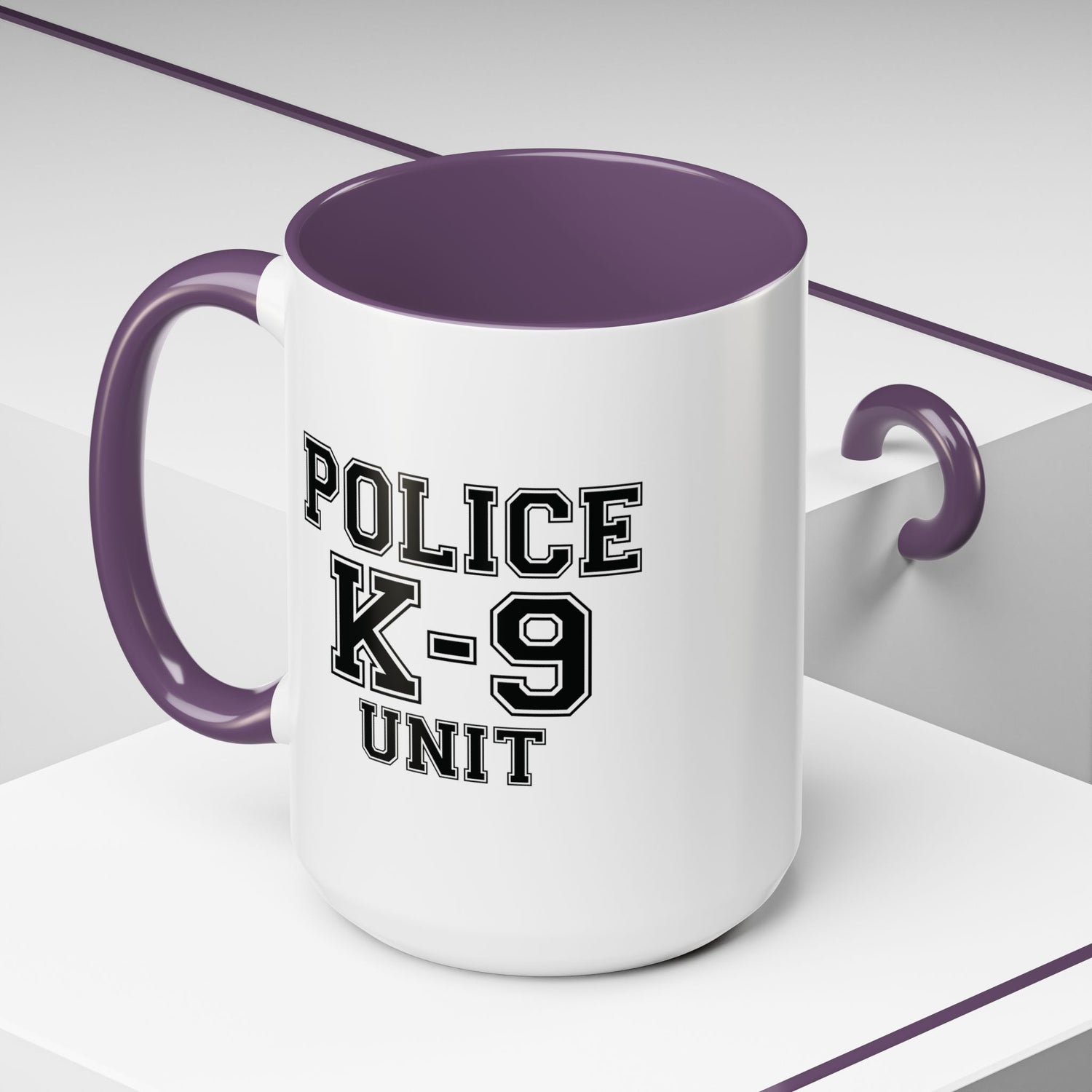 Police K-9 Unit Coffee Mug, Police Dog Lover Gift, K9 Officer Present, Law Enforcement Mug, Dog Handler Cup, Unique Gift for Police