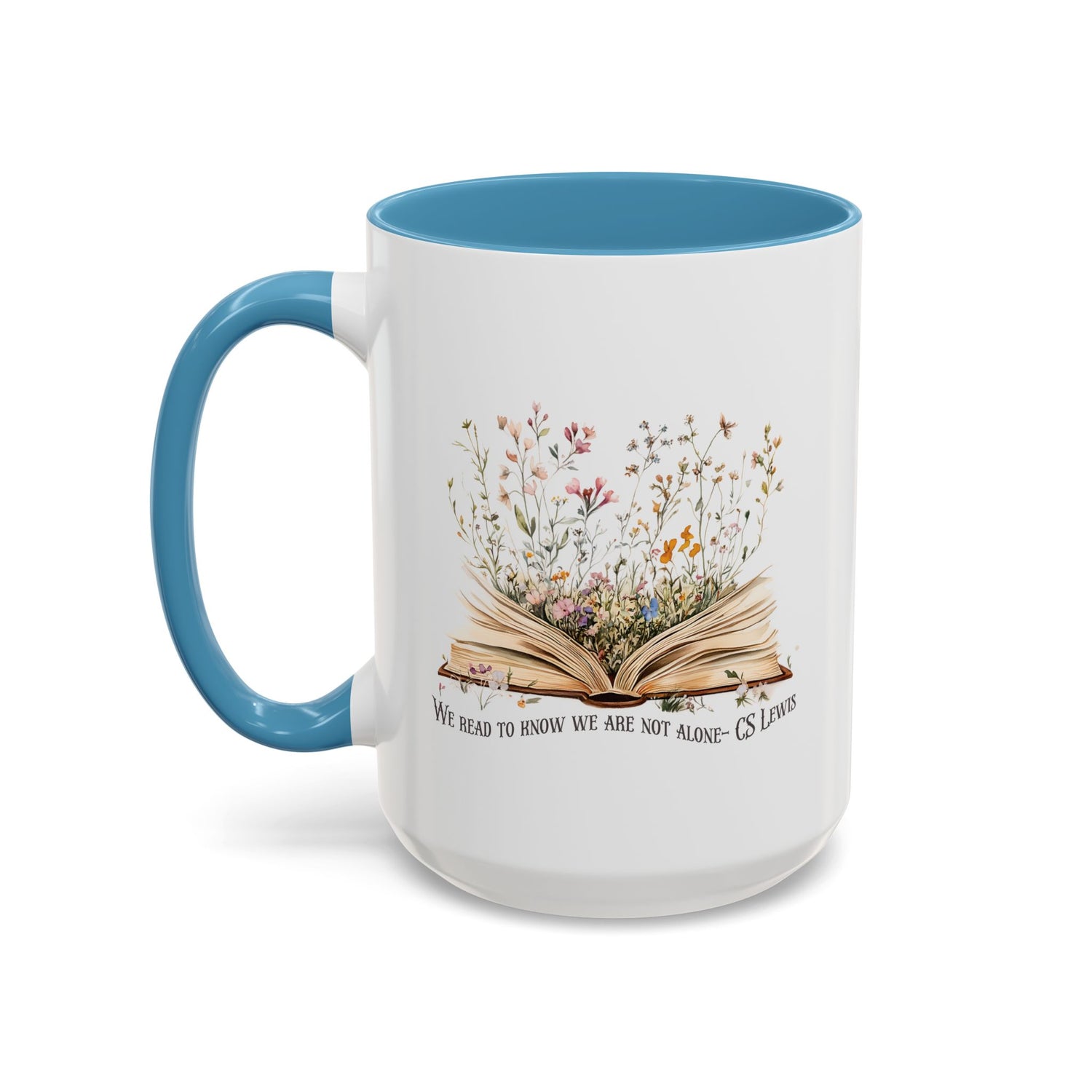 Reading Quote Accent Coffee Mug