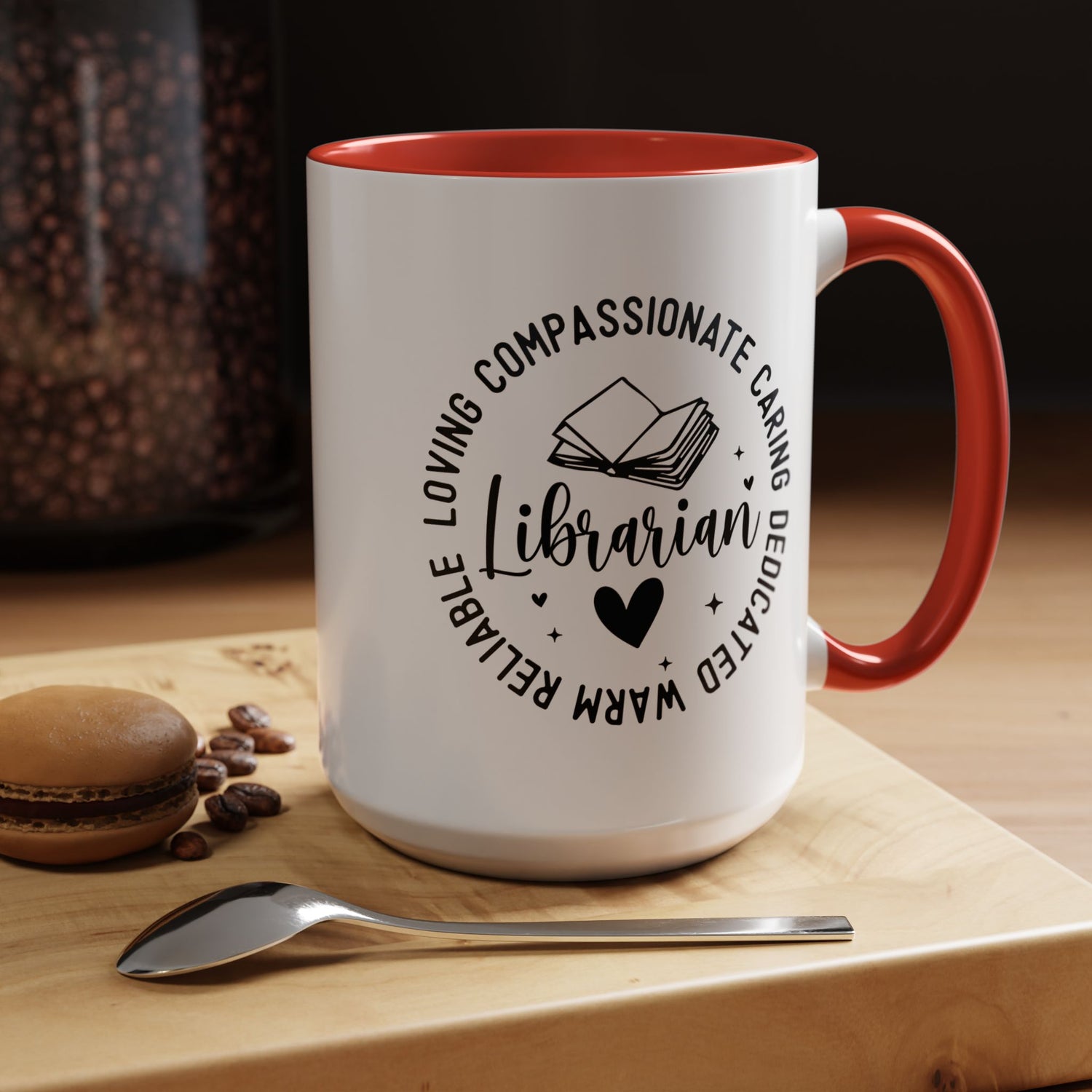 Librarian Coffee Mug - Unique Gift for Book Lovers, Personalized Mug, Literary Decor, Teacher Appreciation
