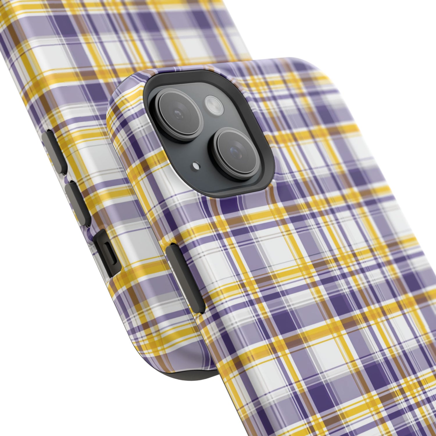 Louisiana Plaid Impact-Resistant Phone Case