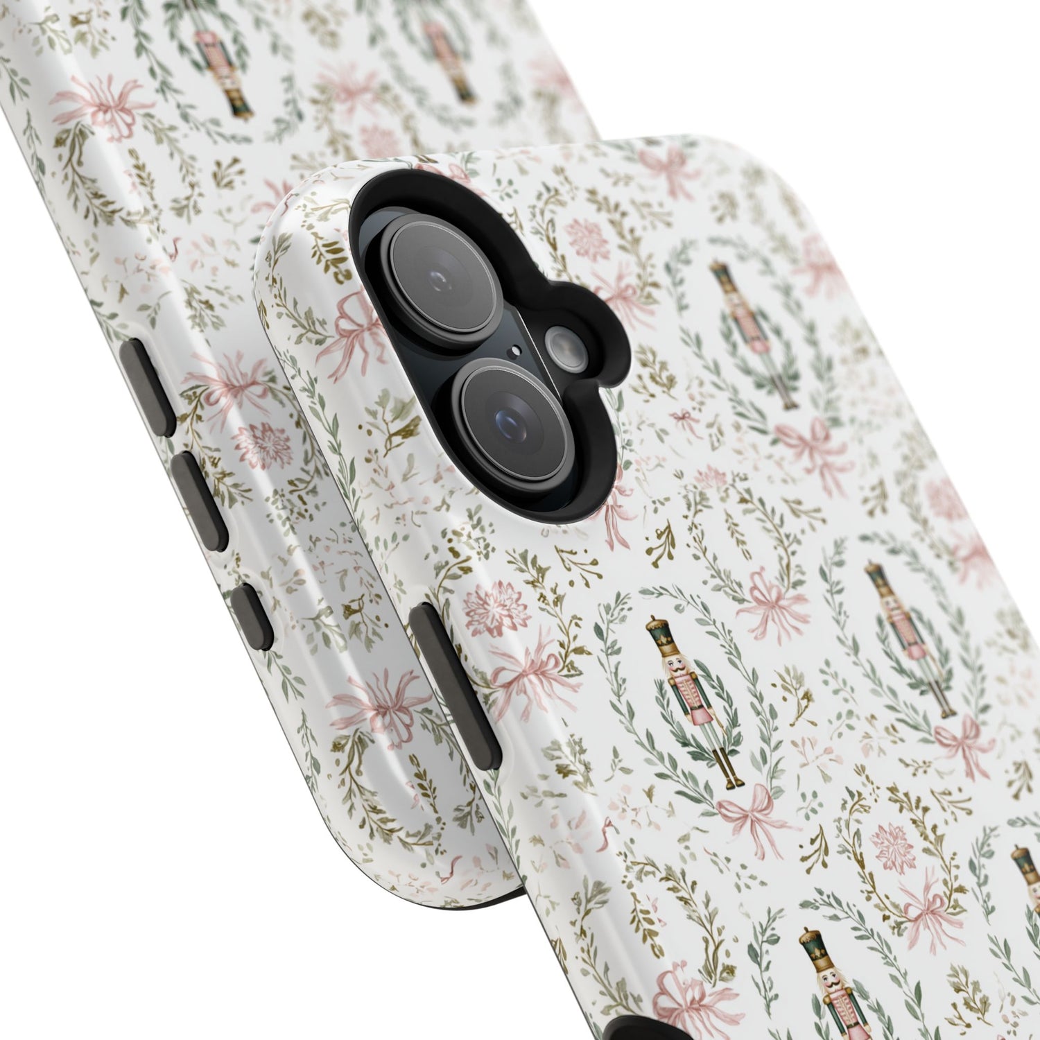 Impact-Resistant Phone Case- Nutcracker Floral