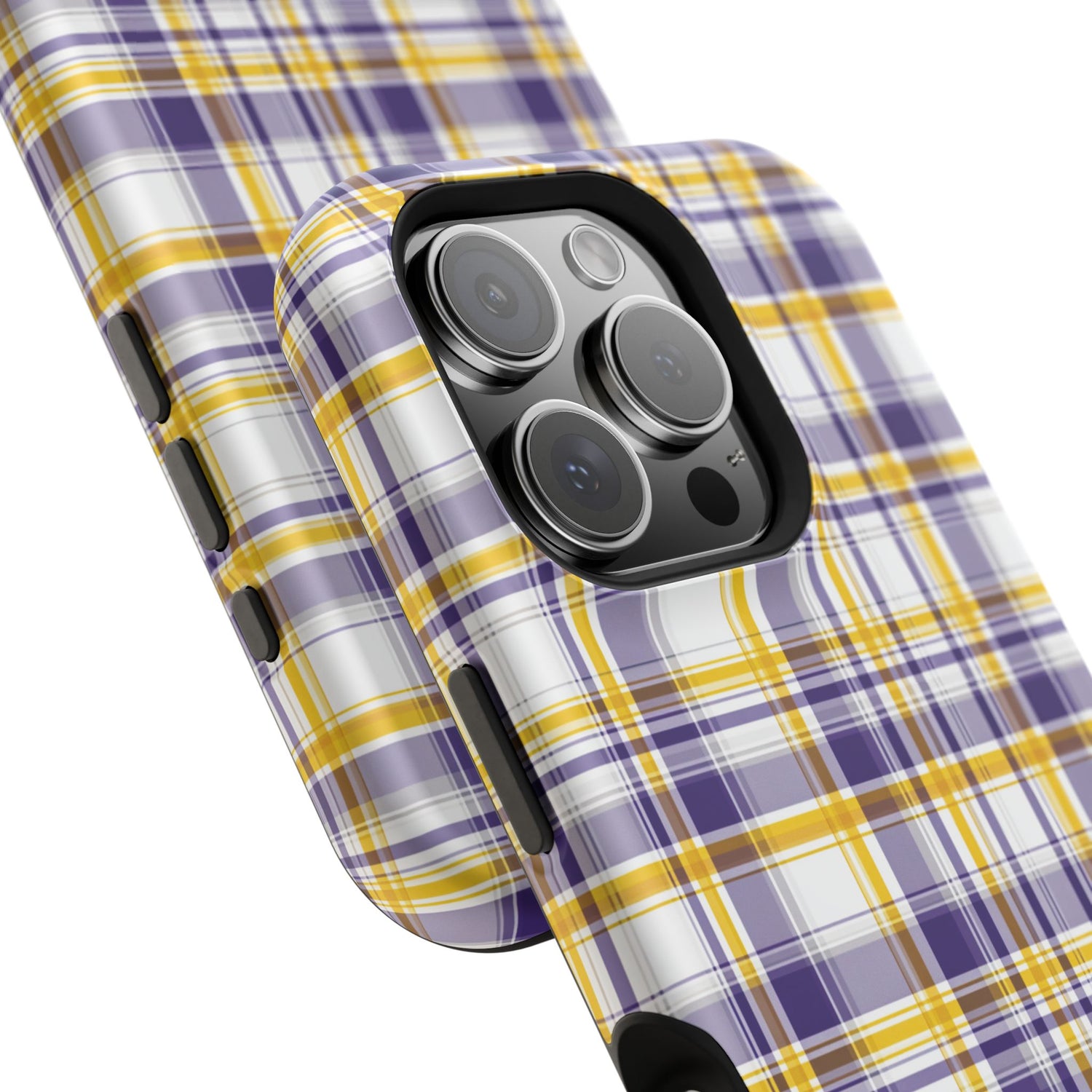 Louisiana Plaid Impact-Resistant Phone Case