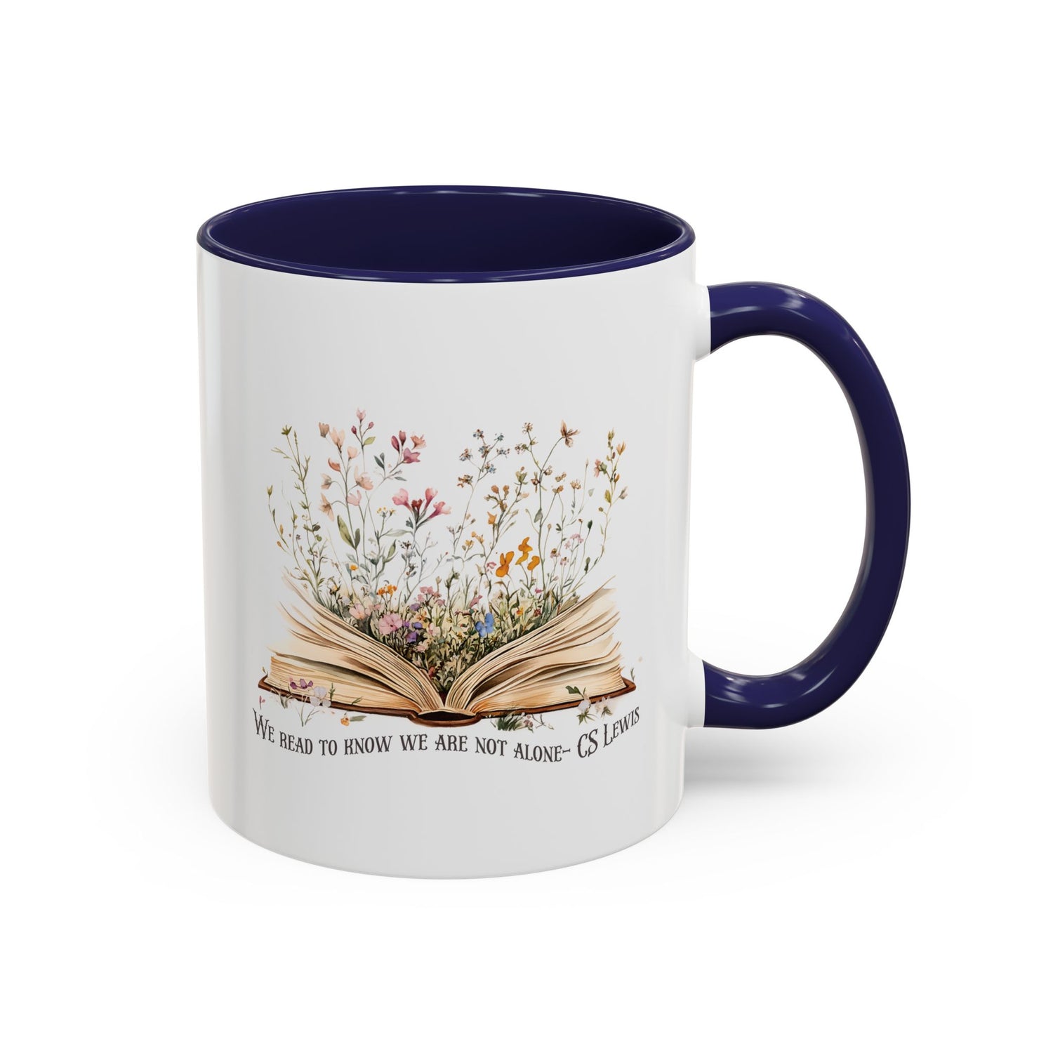 Reading Quote Accent Coffee Mug