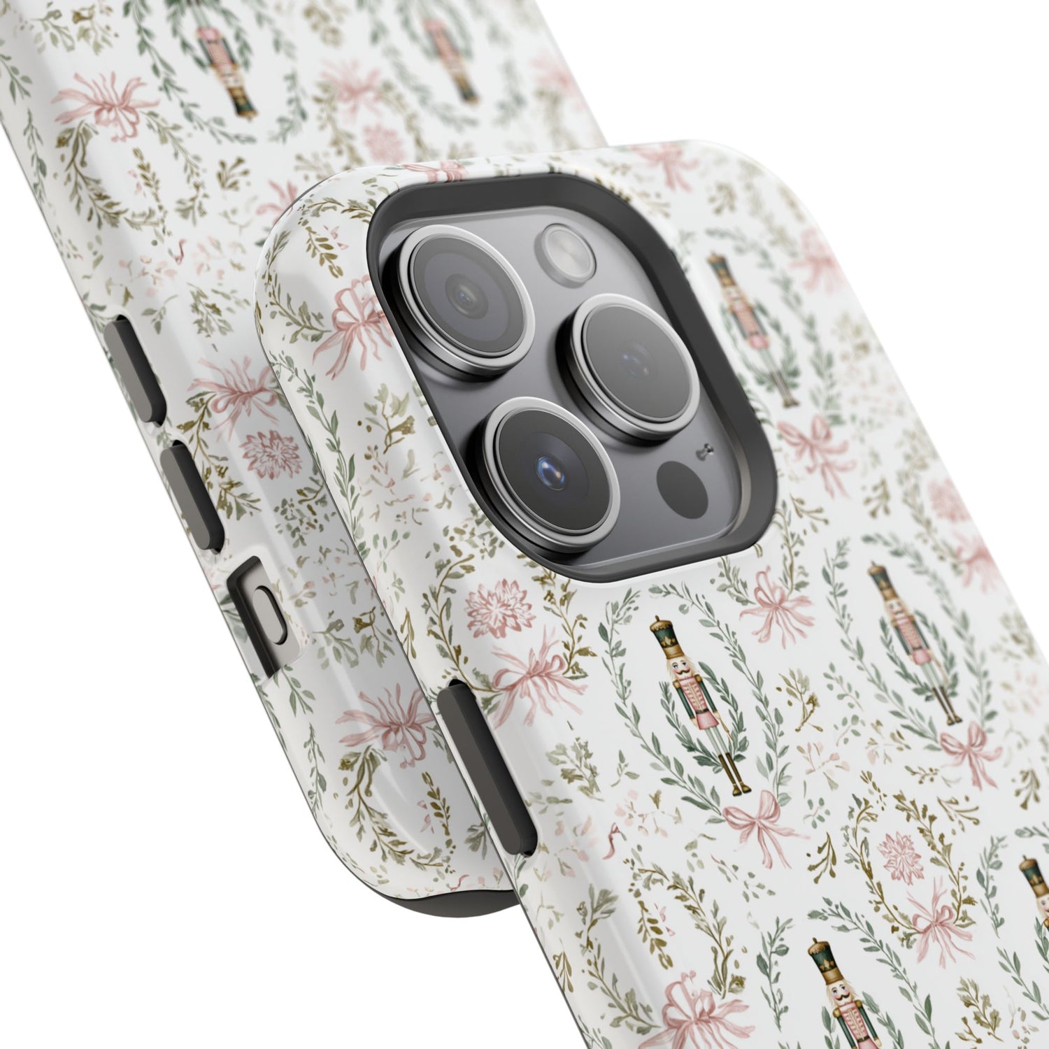 Impact-Resistant Phone Case- Nutcracker Floral