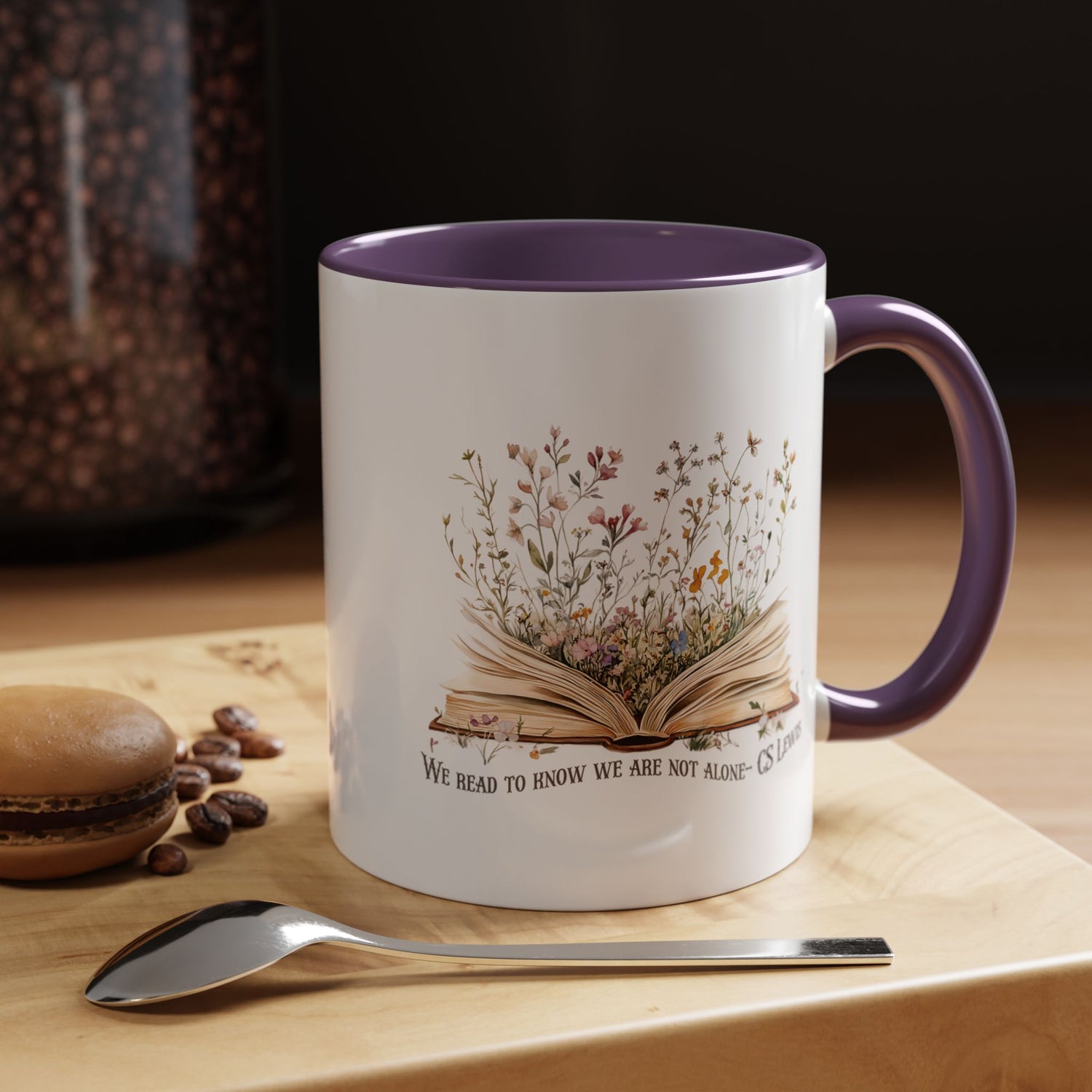 Reading Quote Accent Coffee Mug