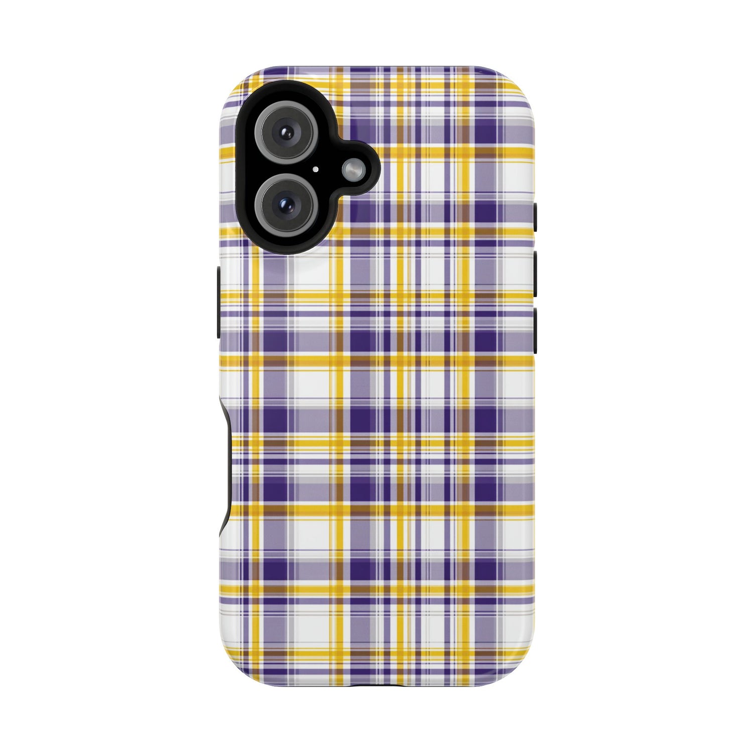 Louisiana Plaid Impact-Resistant Phone Case