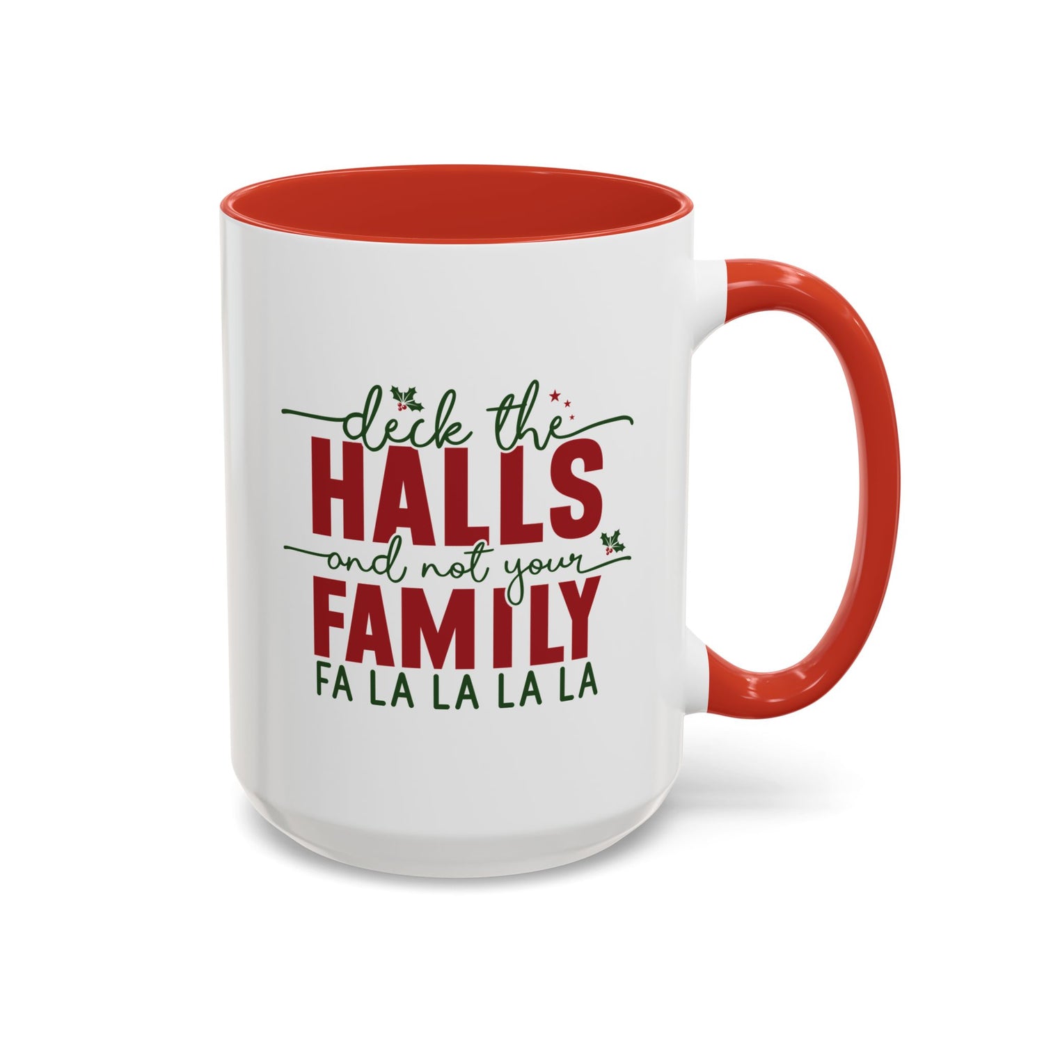 Funny Holiday Coffee Mug, Festive Drinkware