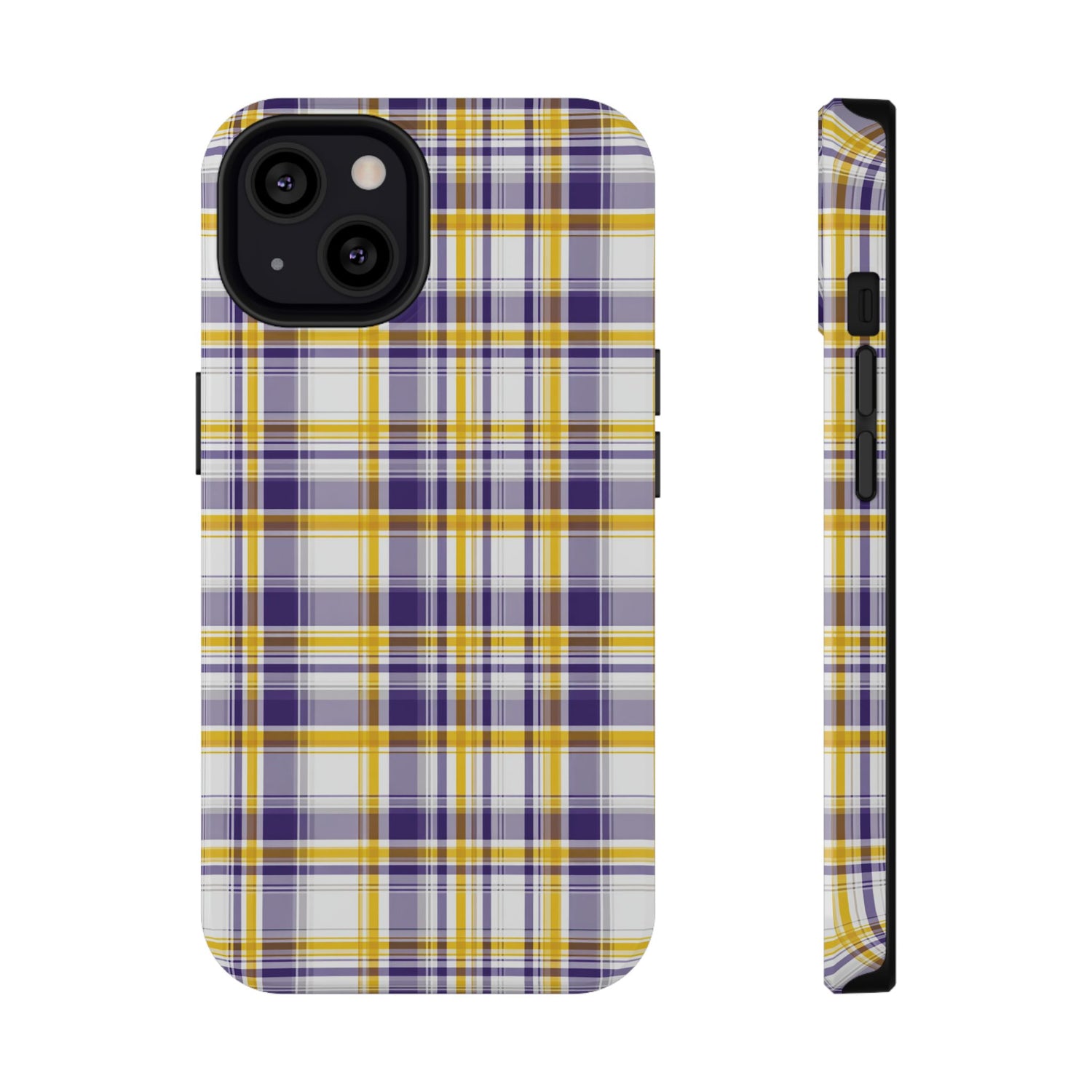 Louisiana Plaid Impact-Resistant Phone Case