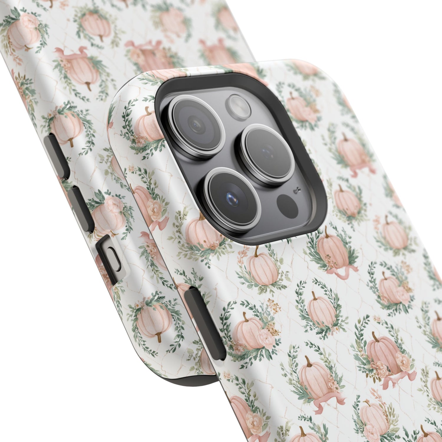 Elegant Pumpkin Impact-Resistant Phone Case, iPhone, Samsung