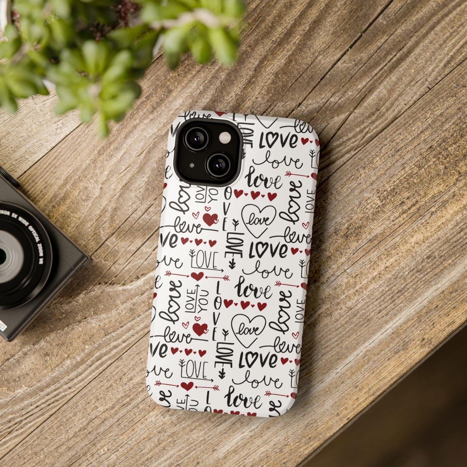 Impact-Resistant Cases-Valentine's Day Love