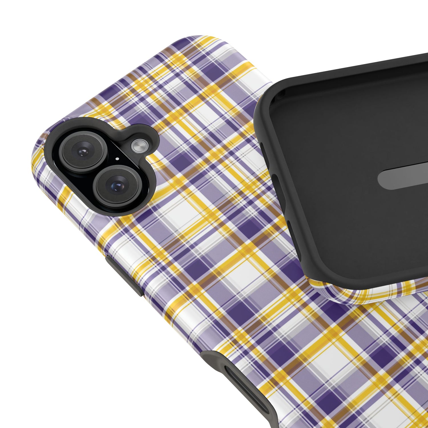 Louisiana Plaid Impact-Resistant Phone Case