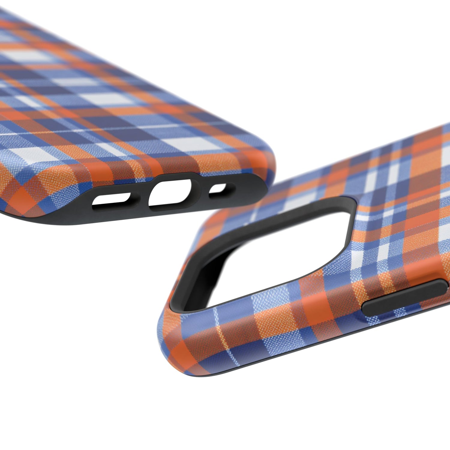 Impact-Resistant Phone Case- Florida Plaid