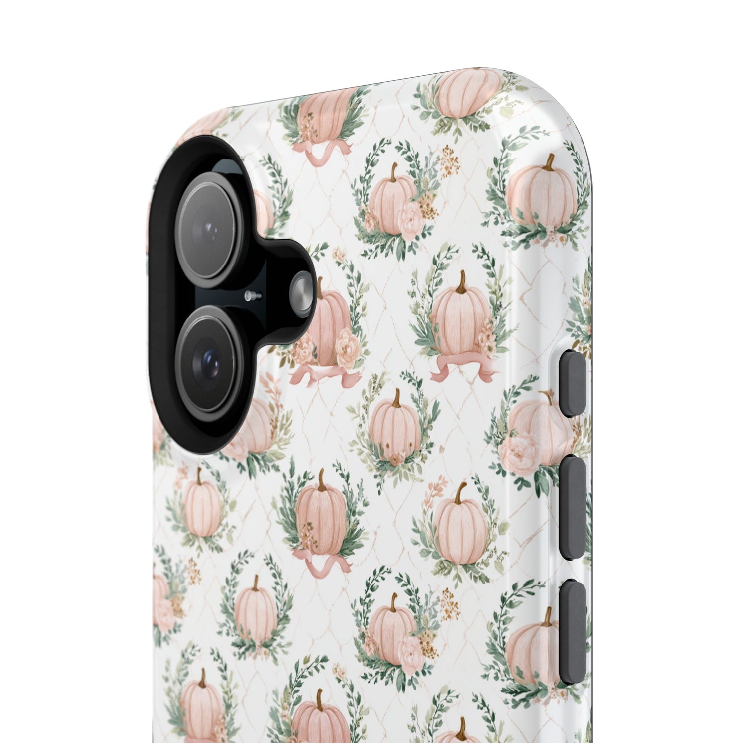 Elegant Pumpkin Impact-Resistant Phone Case, iPhone, Samsung