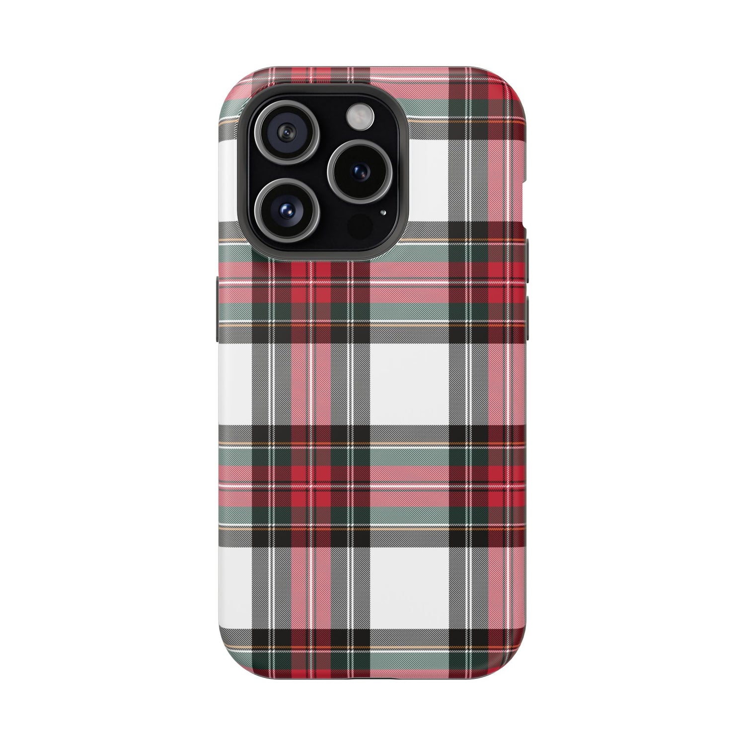 New Tartan Christmas Plaid Impact-Resistant Cases, iPhone, Samsung