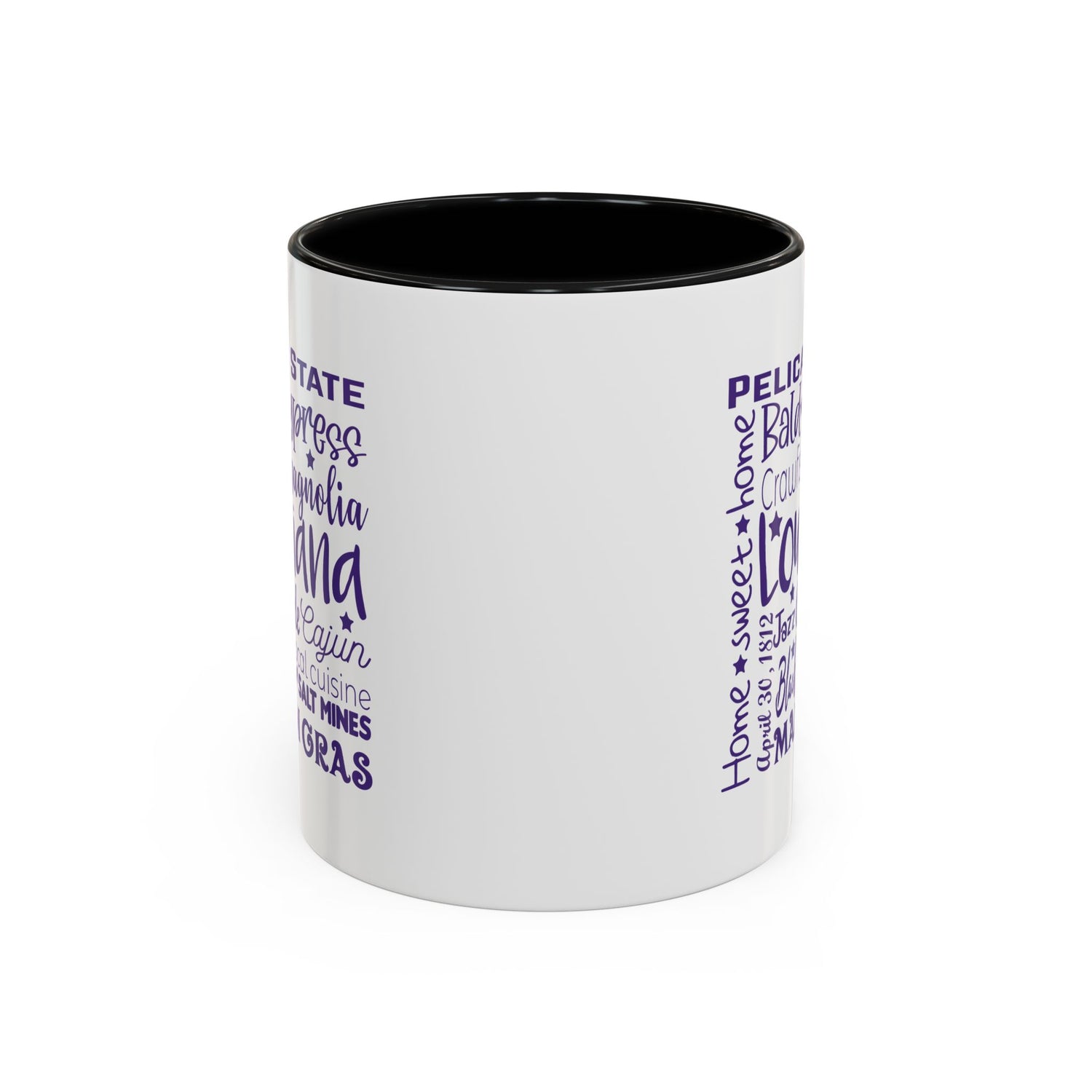 Louisiana Accent Coffee Mug - Perfect for Home & Kitchen, Gift for Mardi Gras, Inspirational Decor, Travel Souvenir, Unique Drinkware