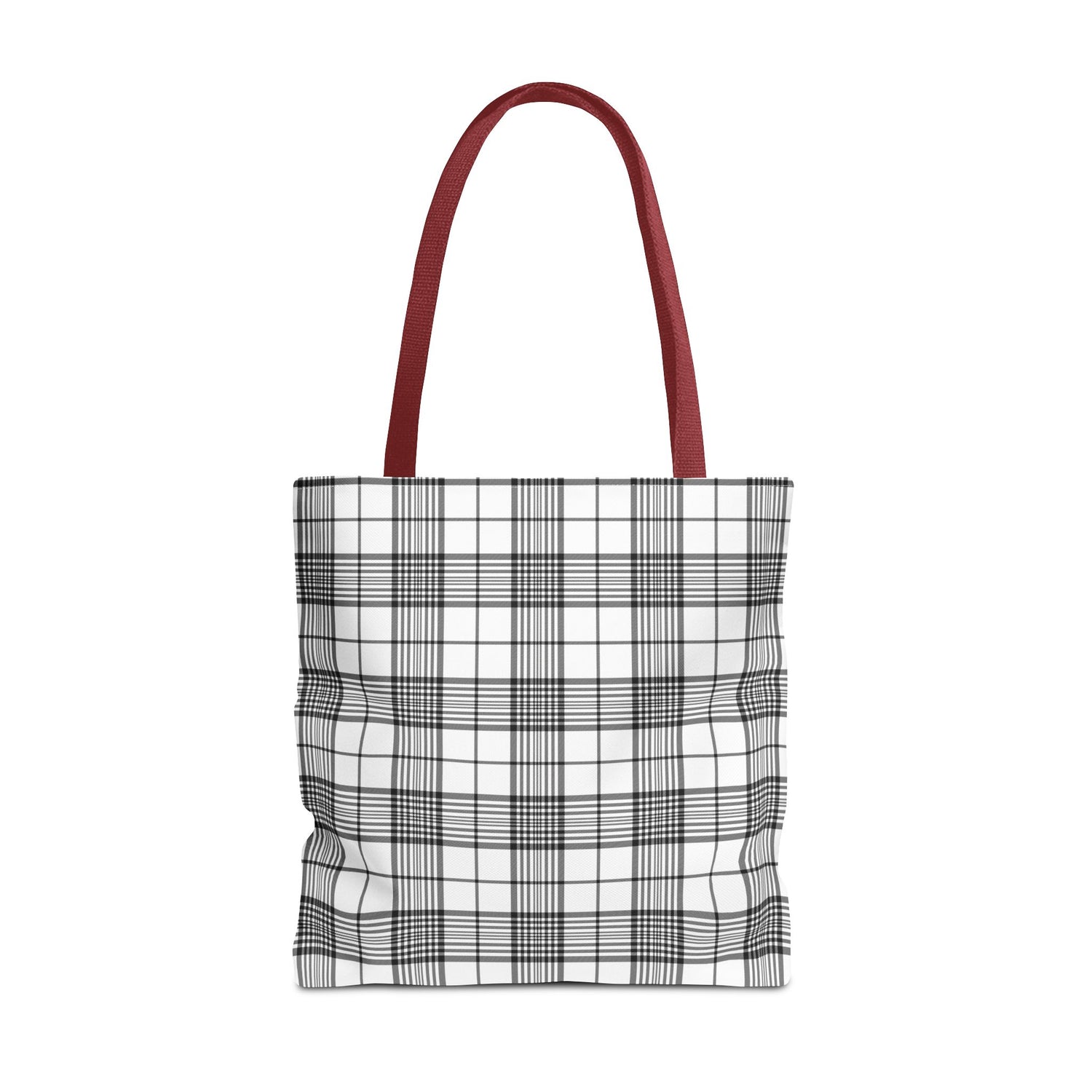 Farmhouse Plaid Tote Bag