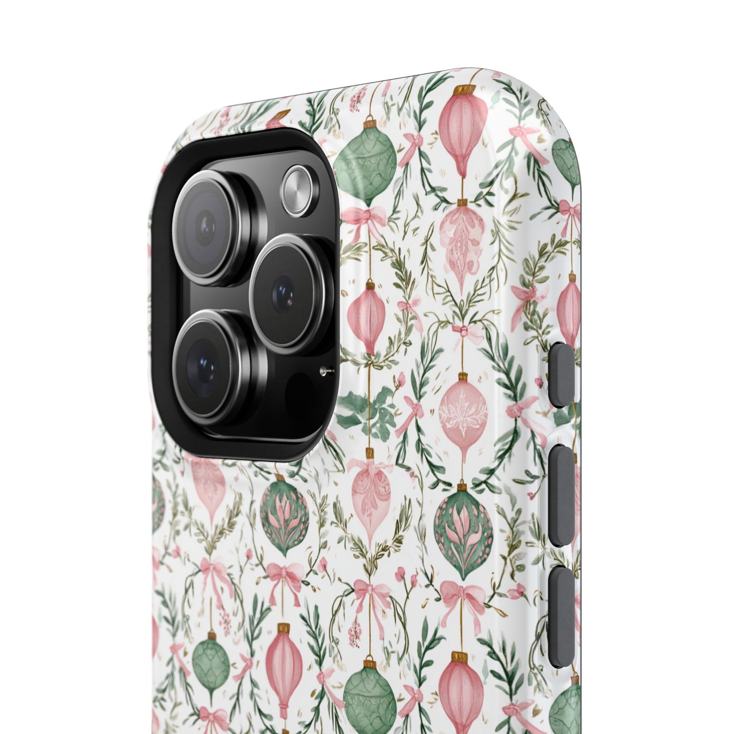 Holiday Ornaments Impact-Resistant Phone Case, iPhone, Samsung