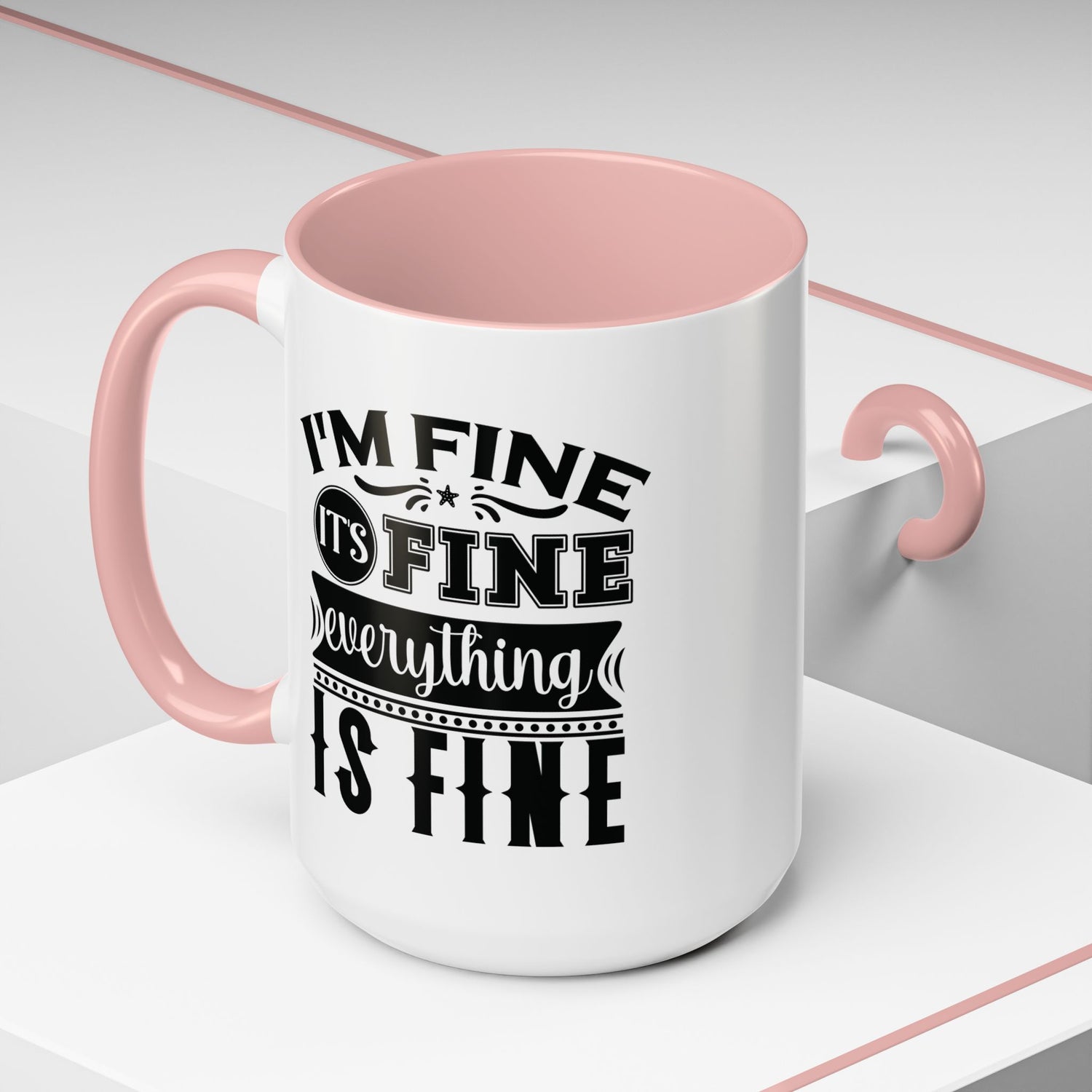 Im Fine Mug/Funny Accent Coffee Mug (11, 15oz)/Everything's Fine Mug/Gifts for him/her/Unique Coffee Mug/Tea