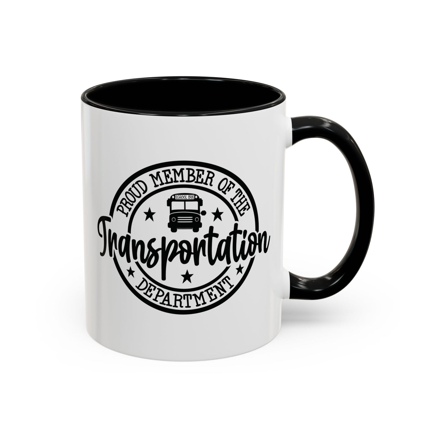 Transportation Department Coffee Mug, Proud Member Mug, Gift for Drivers, Transportation Lover Gift, Fun Coffee Cup, Tea and Coffee Mug