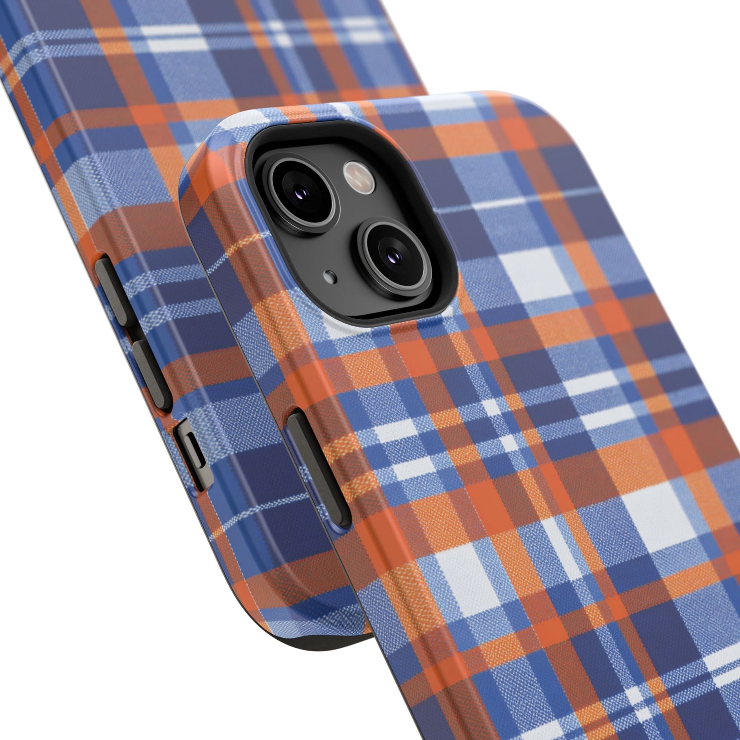 Impact-Resistant Phone Case- Florida Plaid