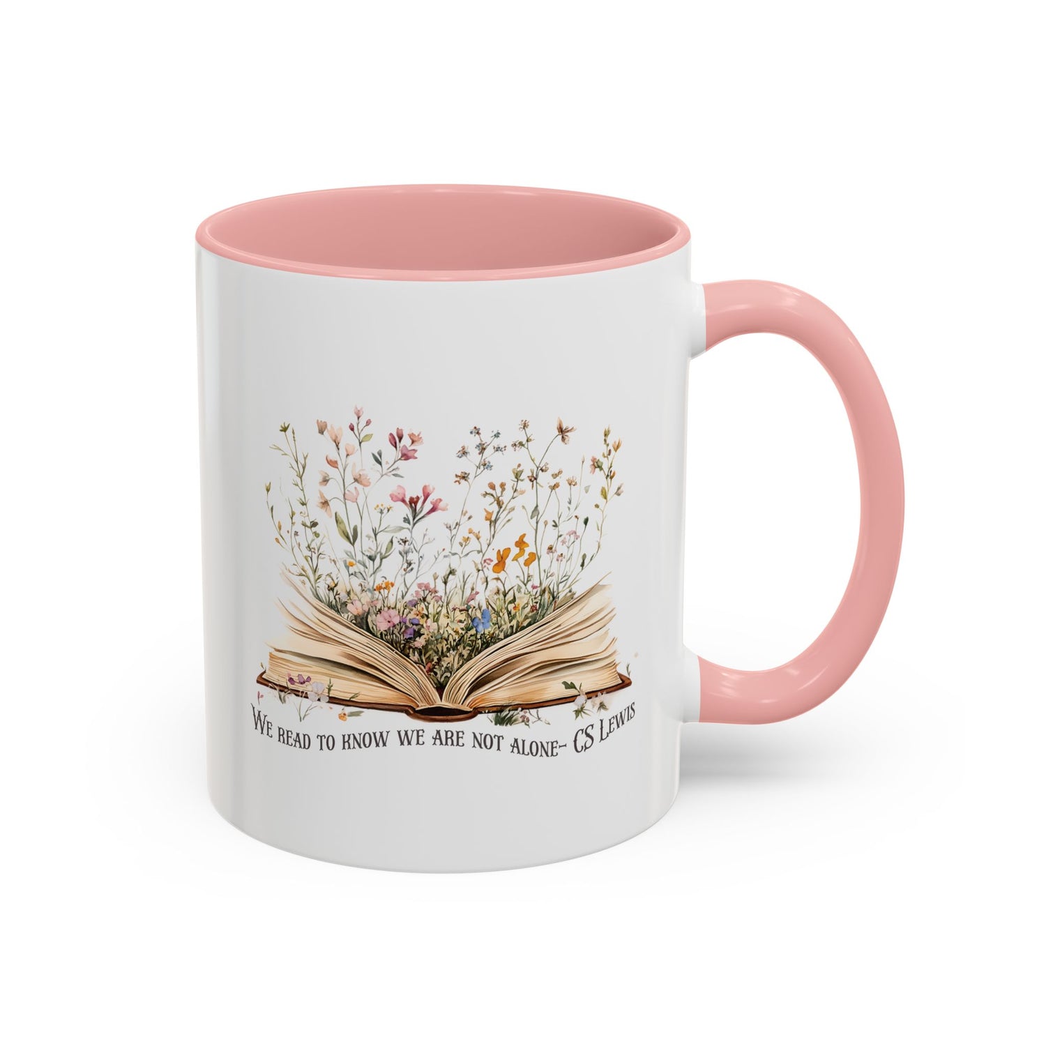 Reading Quote Accent Coffee Mug