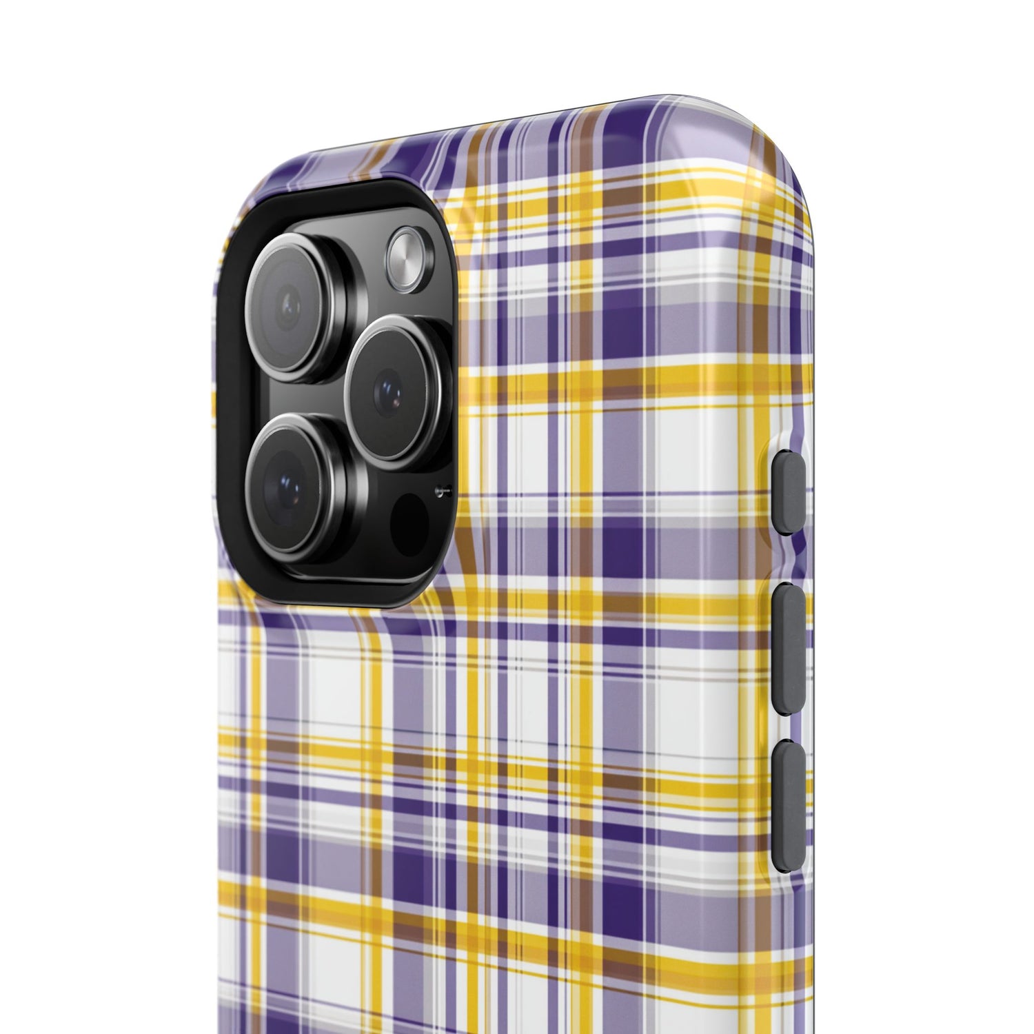 Louisiana Plaid Impact-Resistant Phone Case