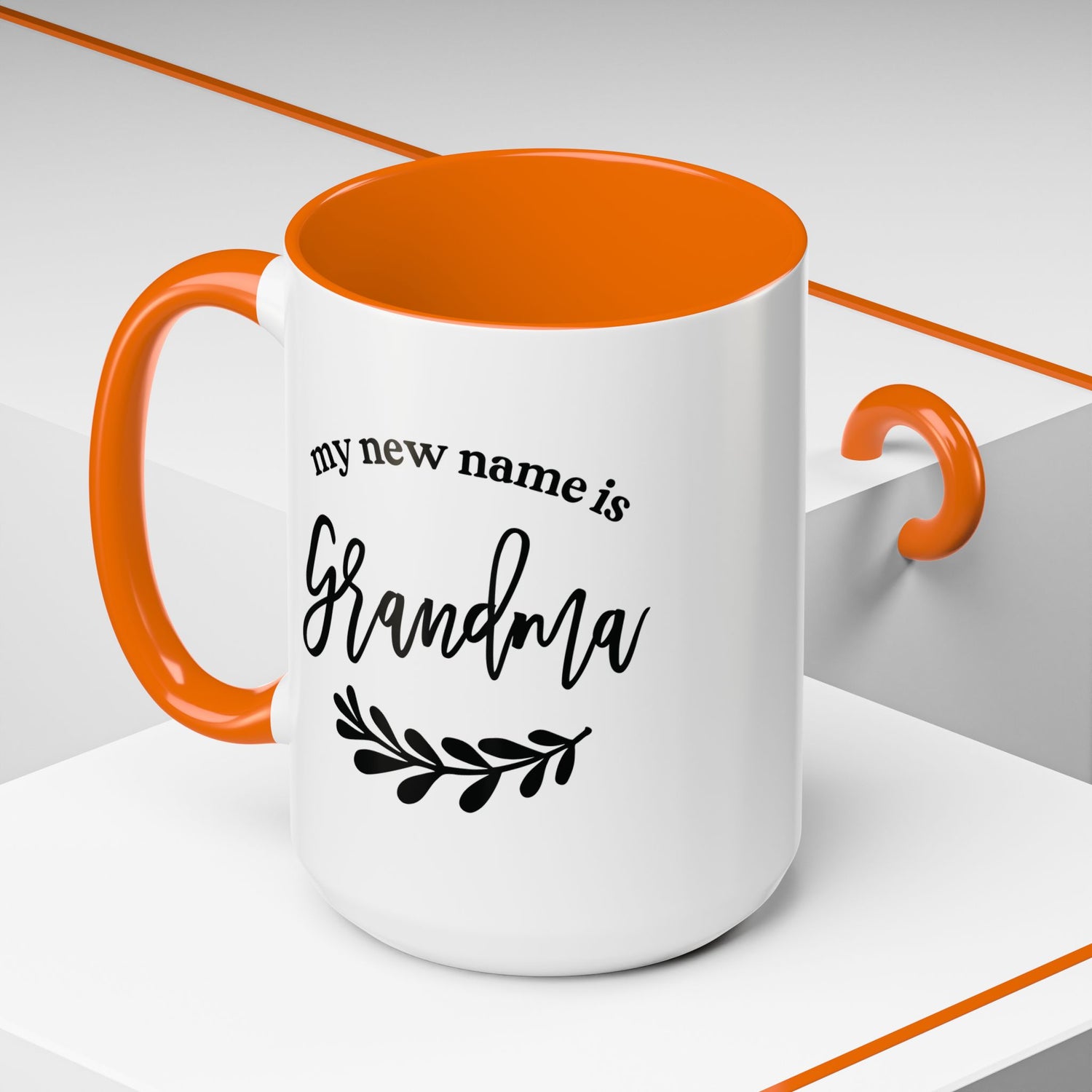 Grandma Double-Side Mug -My New Name is Grandma