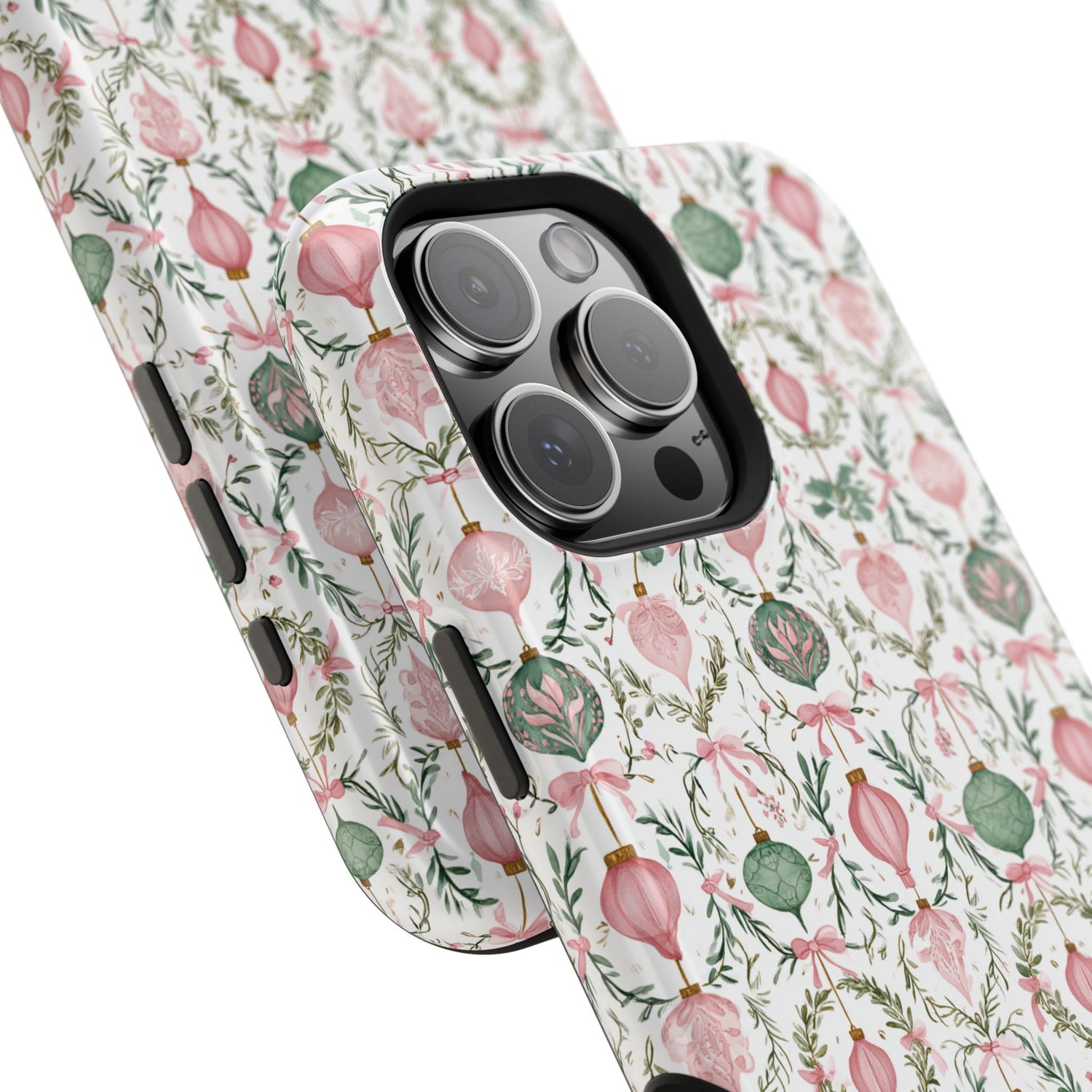 Holiday Ornaments Impact-Resistant Phone Case, iPhone, Samsung