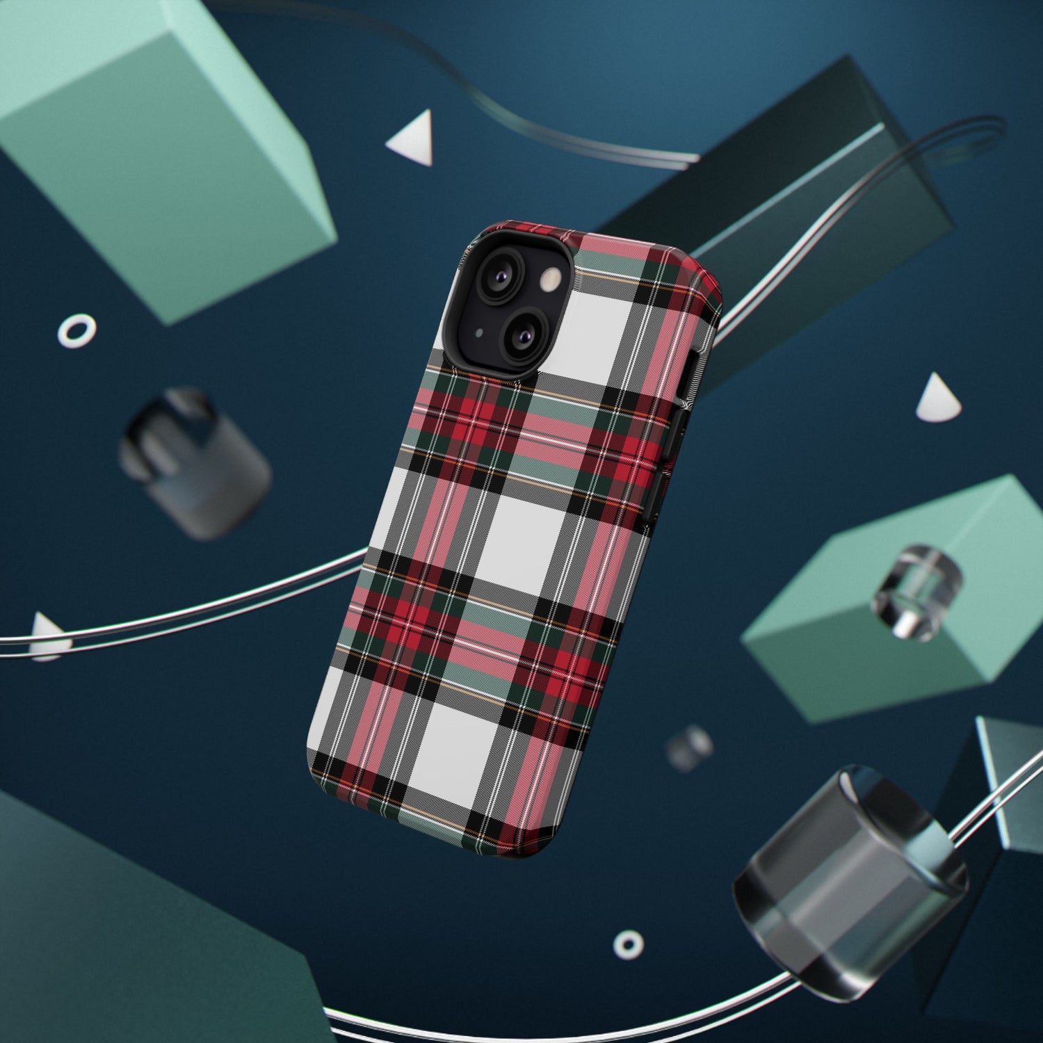 New Tartan Christmas Plaid Impact-Resistant Cases, iPhone, Samsung
