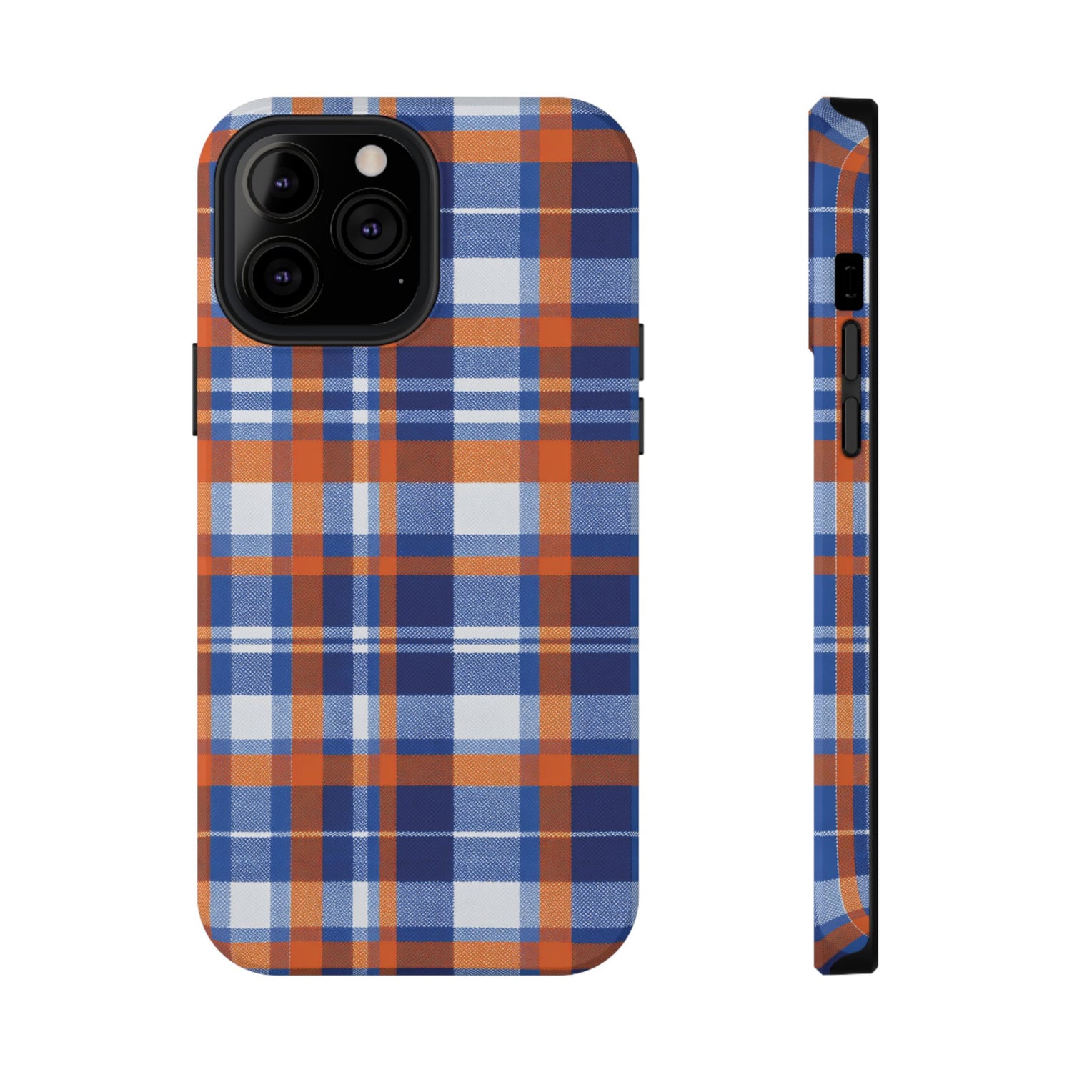 Impact-Resistant Phone Case- Florida Plaid