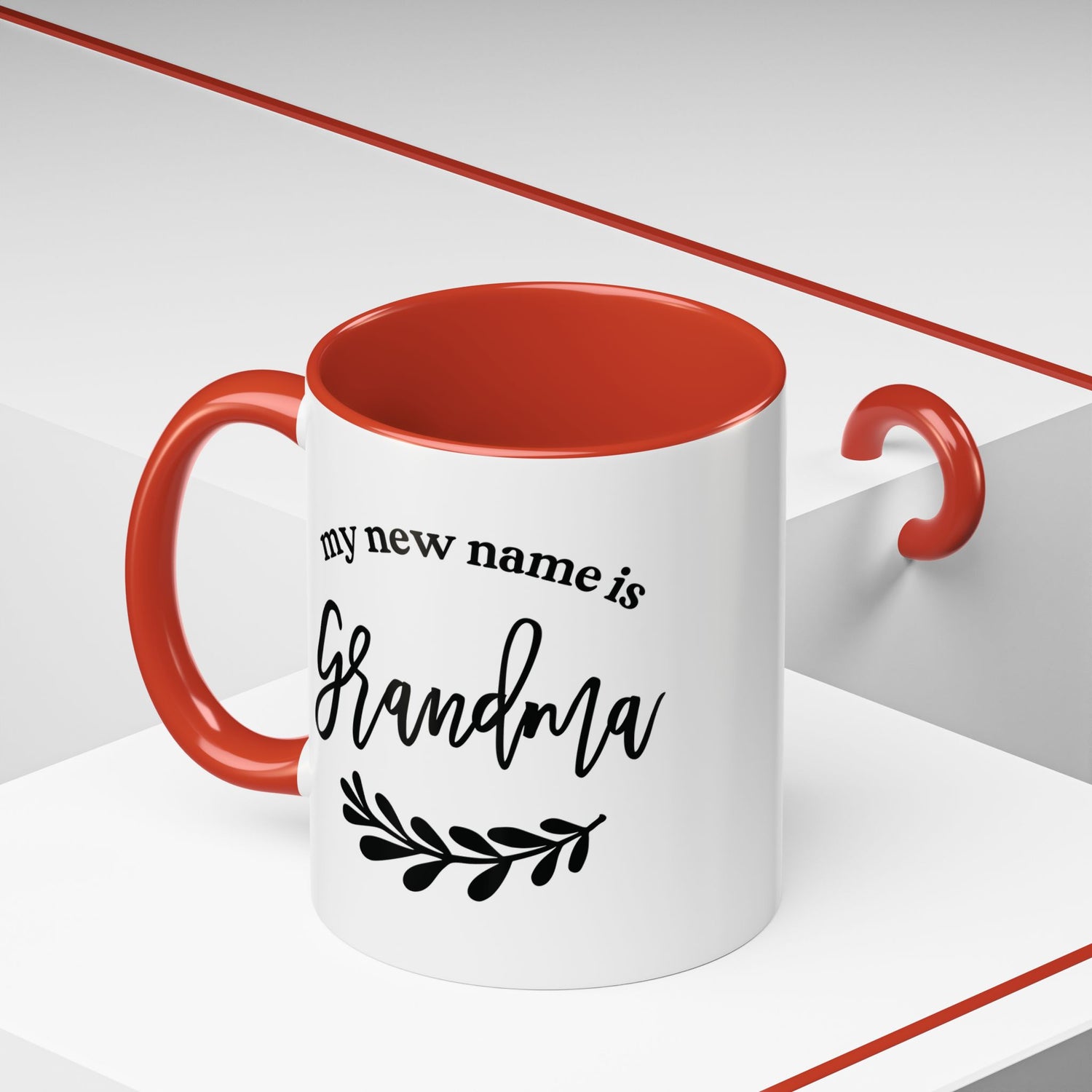 Grandma Double-Side Mug -My New Name is Grandma