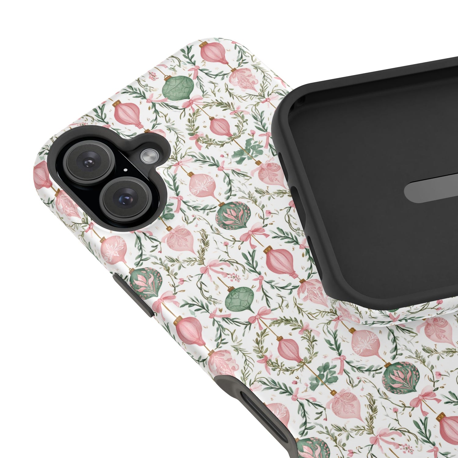 Holiday Ornaments Impact-Resistant Phone Case, iPhone, Samsung