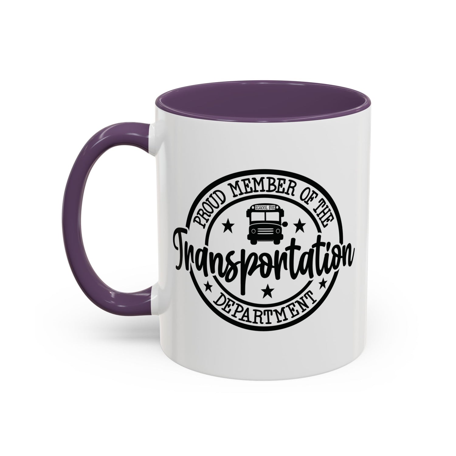 Transportation Department Coffee Mug, Proud Member Mug, Gift for Drivers, Transportation Lover Gift, Fun Coffee Cup, Tea and Coffee Mug