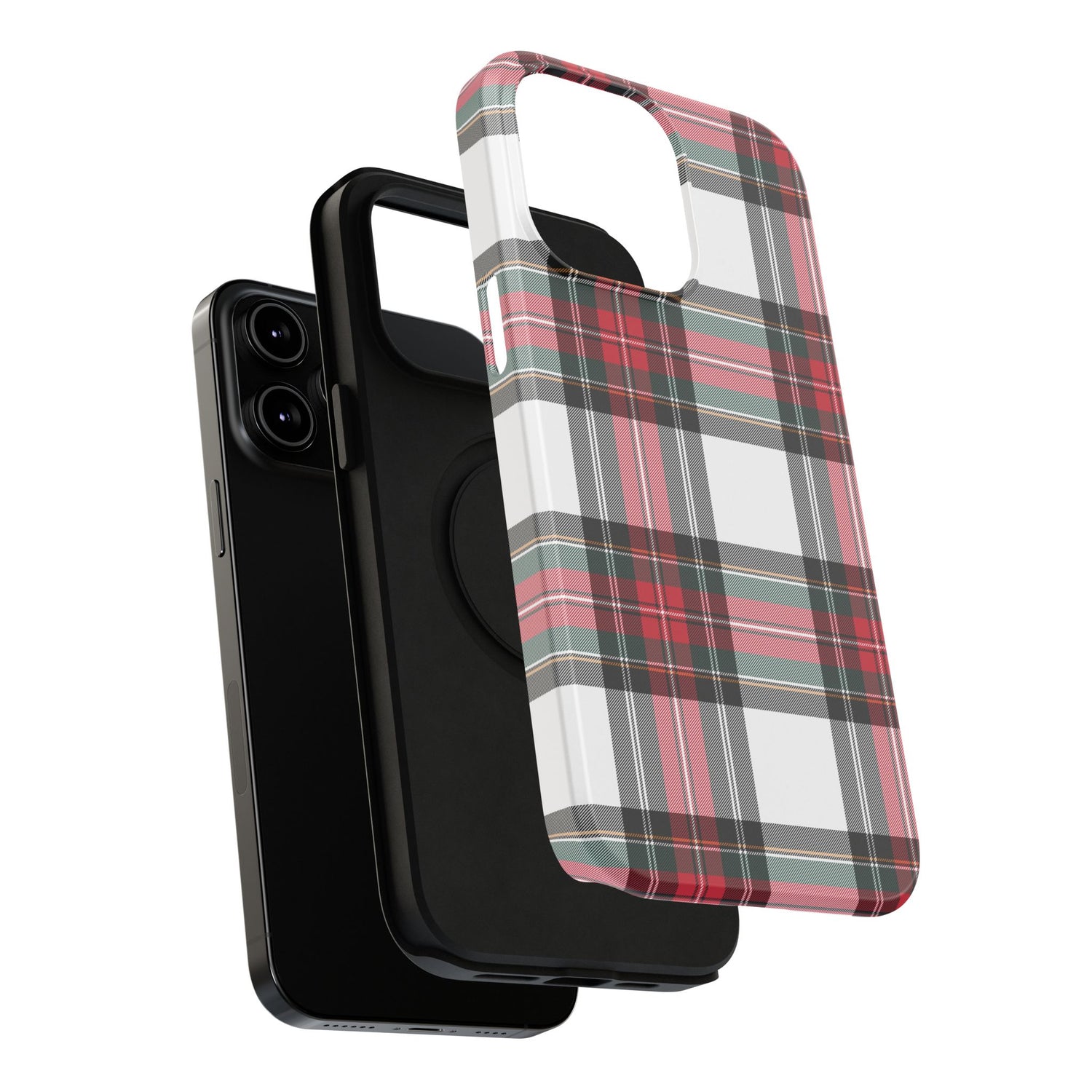 New Tartan Christmas Plaid Impact-Resistant Cases, iPhone, Samsung