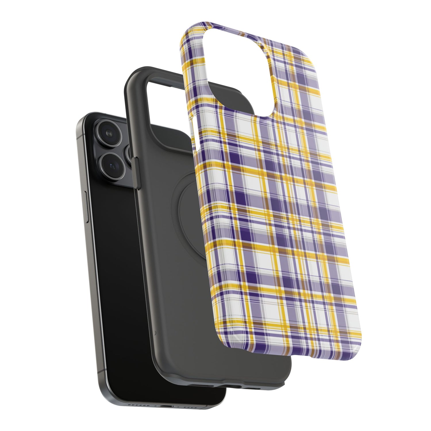 Louisiana Plaid Impact-Resistant Phone Case
