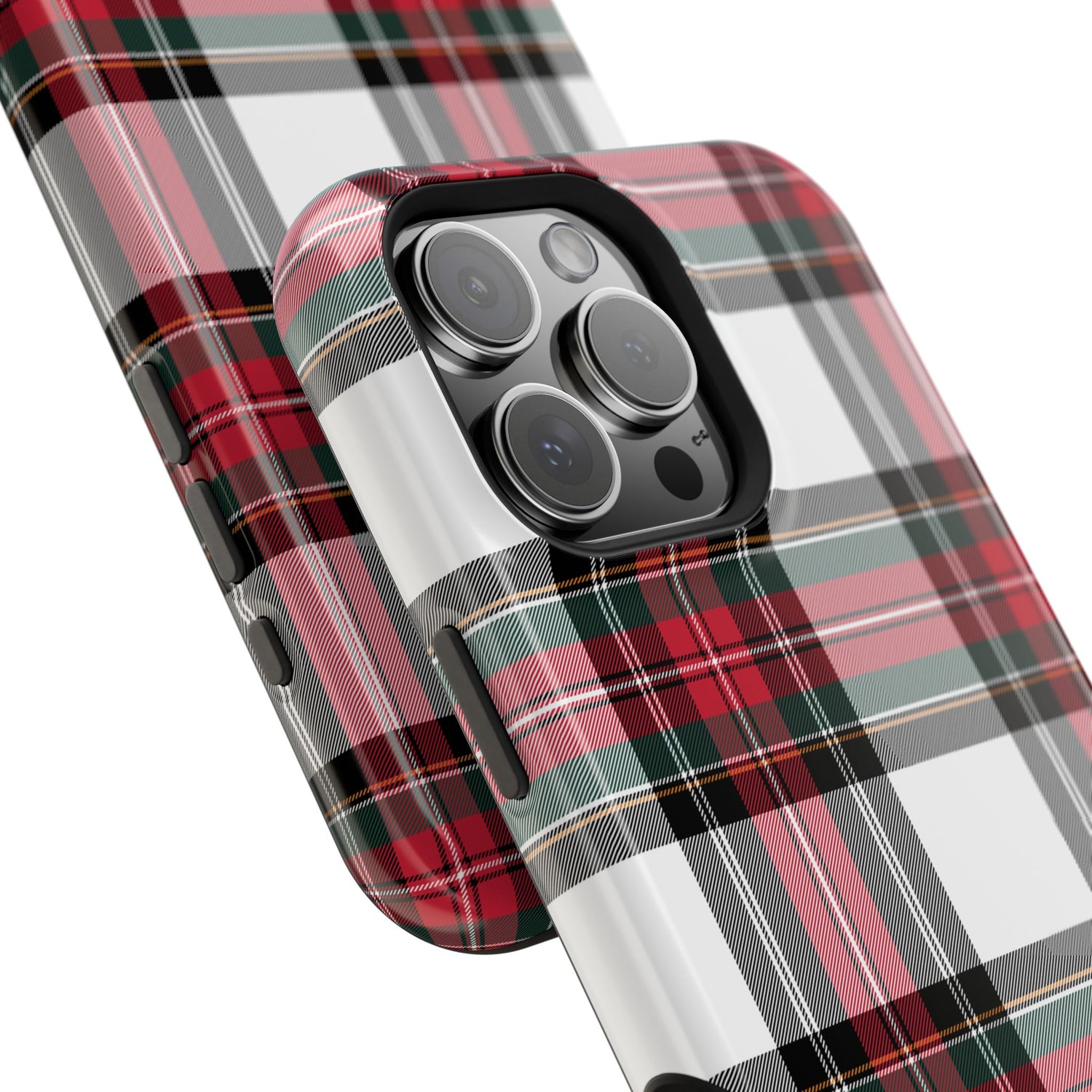 New Tartan Christmas Plaid Impact-Resistant Cases, iPhone, Samsung