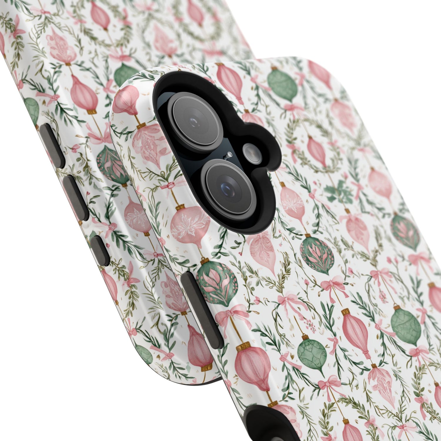Holiday Ornaments Impact-Resistant Phone Case, iPhone, Samsung