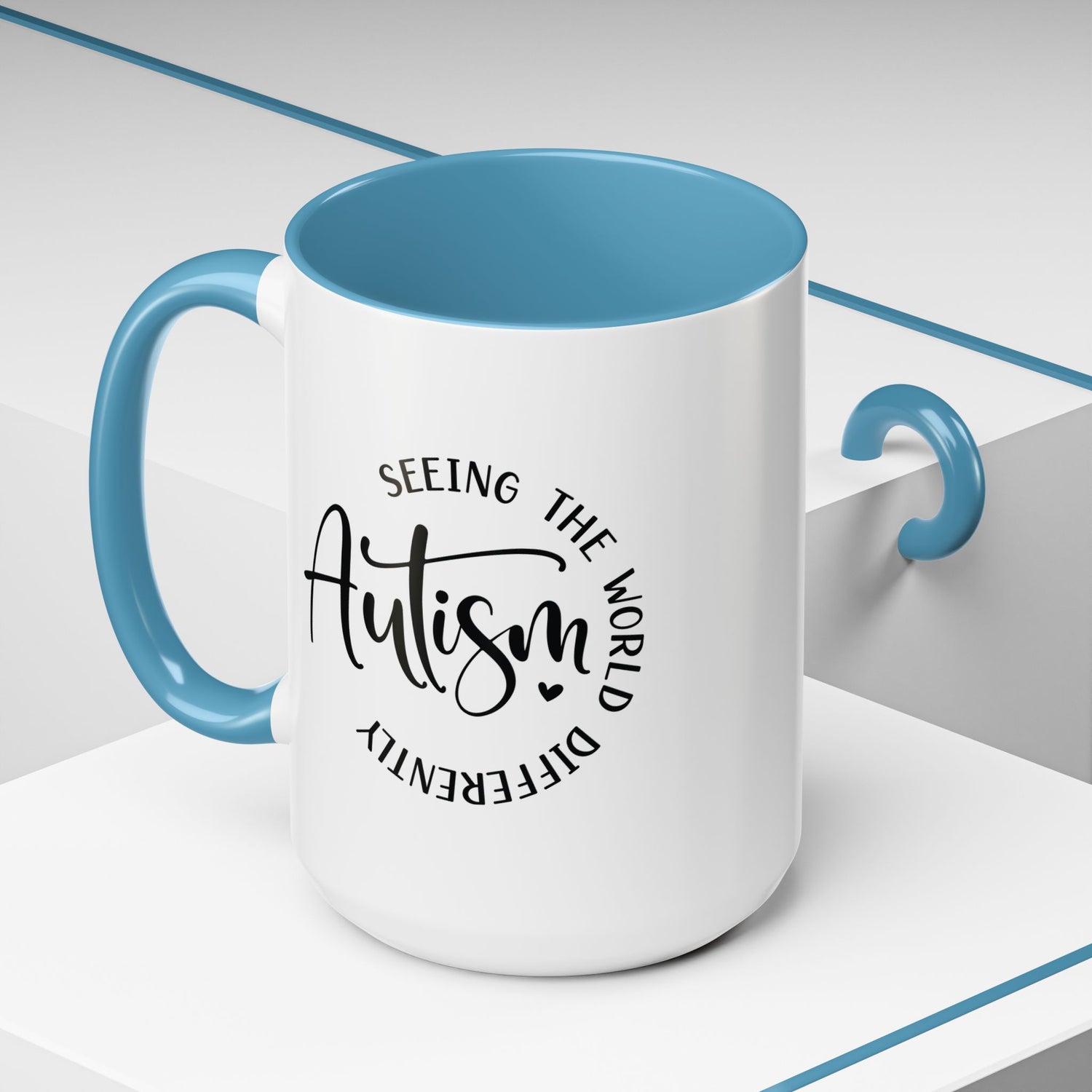 Autism Awareness Coffee Mug, Gift for Teachers, Unique Home Decor, Autism Support Mug, Inspirational Coffee Cup