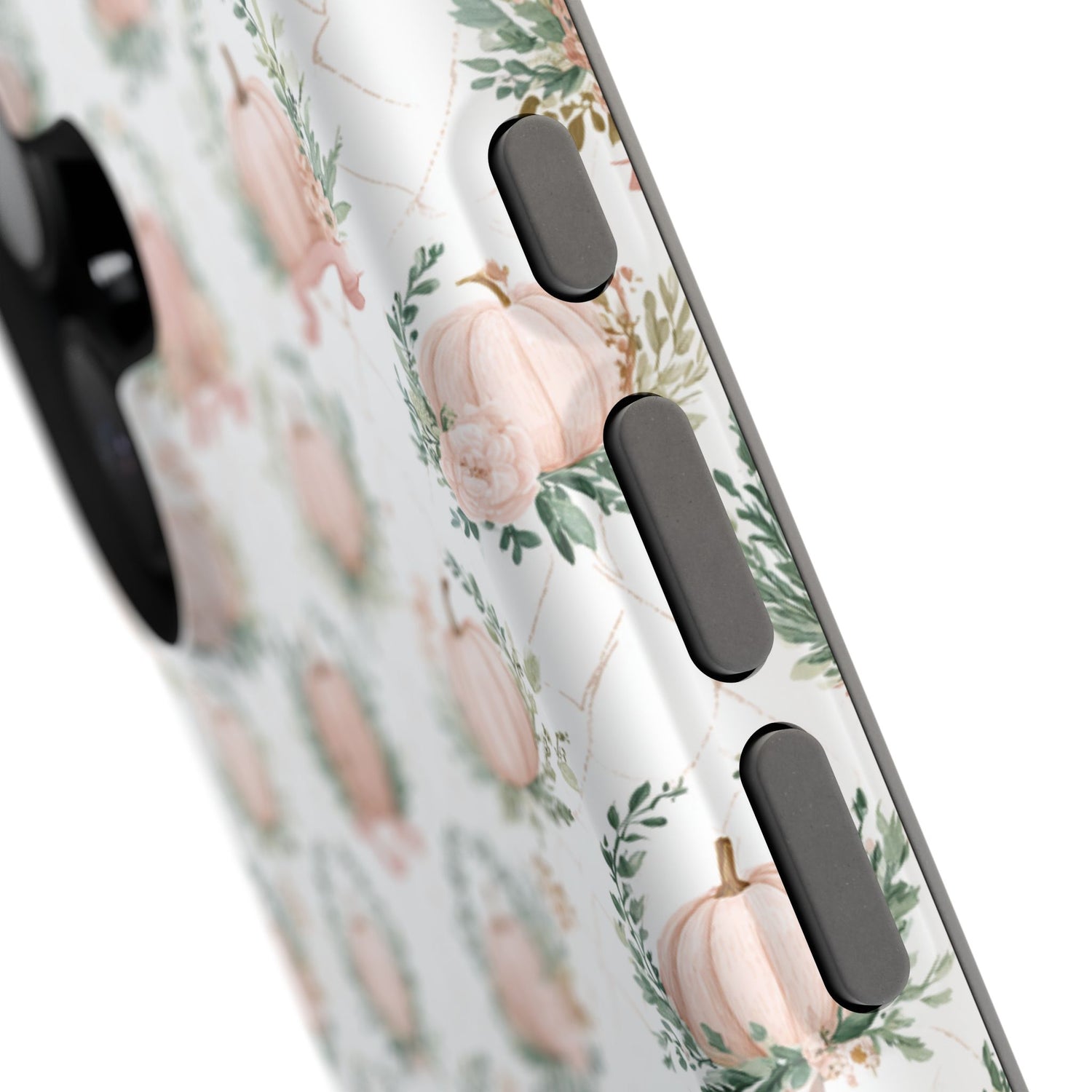 Elegant Pumpkin Impact-Resistant Phone Case, iPhone, Samsung