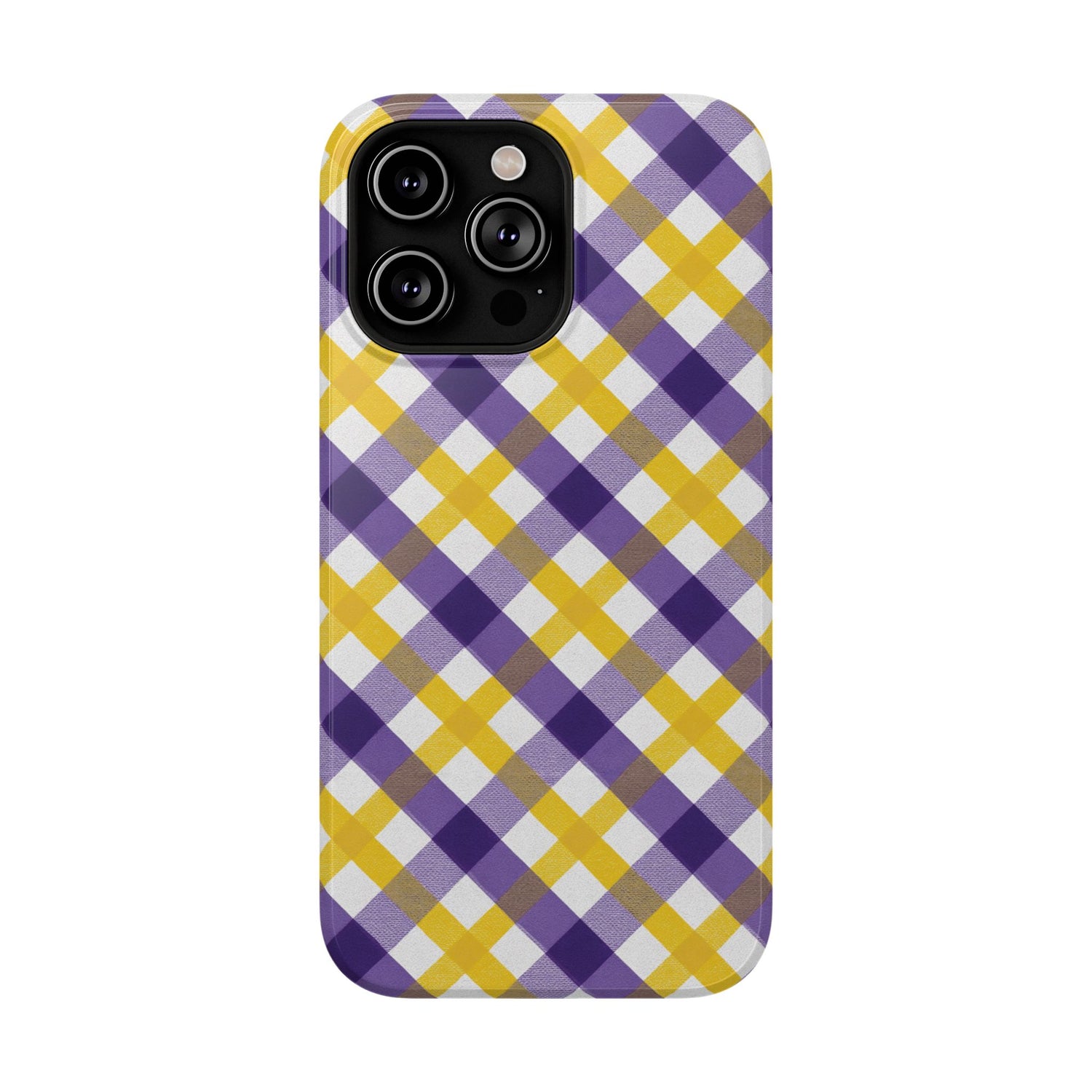 Phone Case | Impact-Resistant Louisiana Plaid