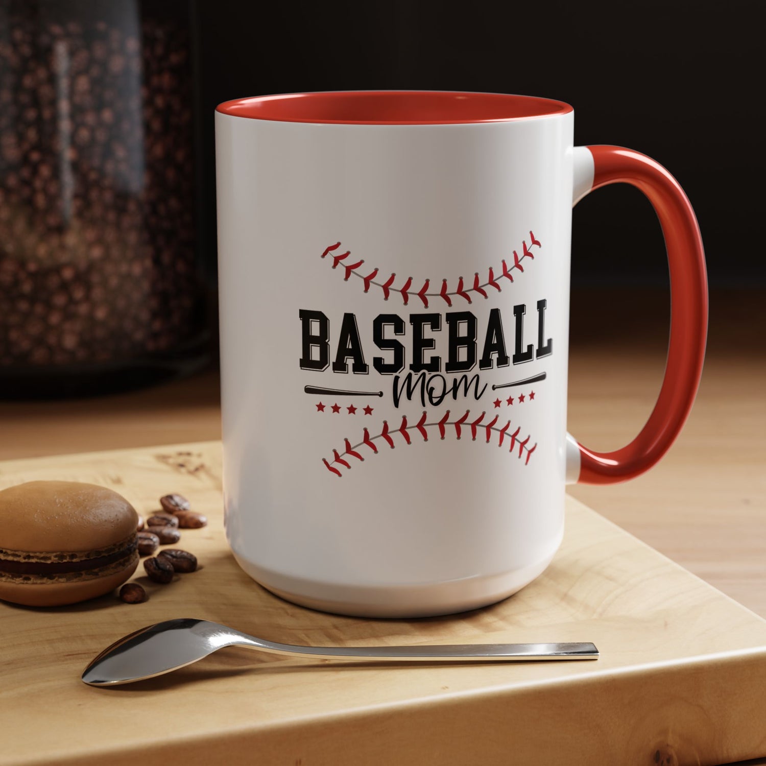 Baseball Mom Coffee Mug – Perfect Gift for Sports Lovers, Mother's Day, Birthdays, Coaches, Baseball Fans