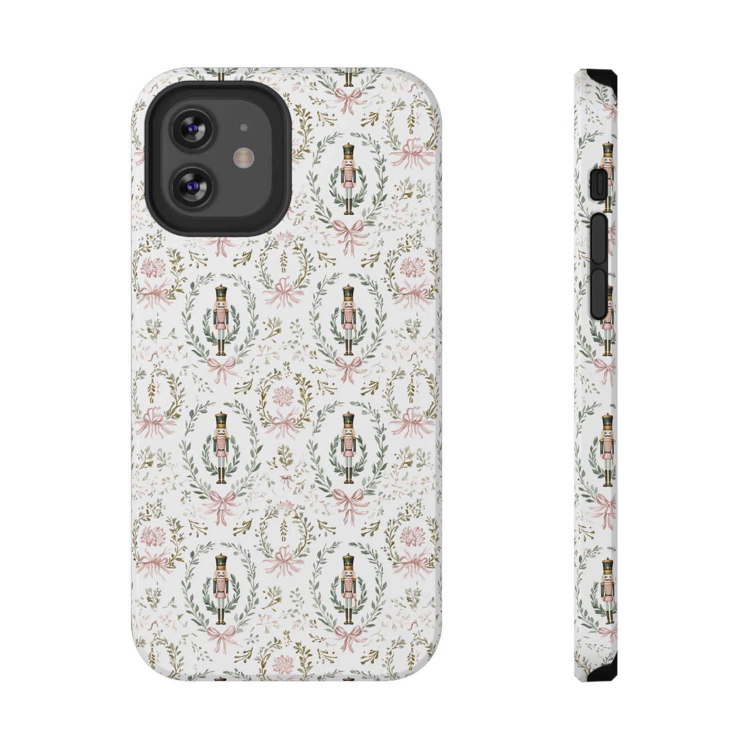 Impact-Resistant Phone Case- Nutcracker Floral