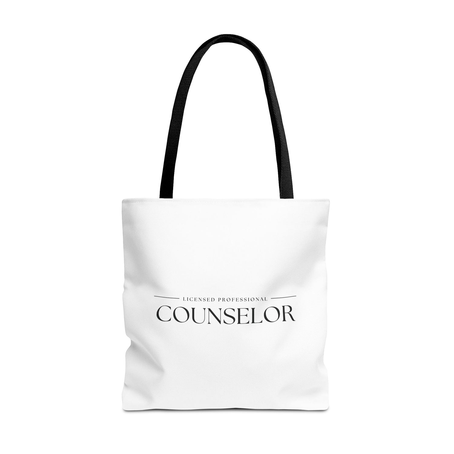 Licensed Counselor Tote Bag | Eco-Friendly Shopping Bag | Gift for Counselors, Therapist Tote, Daily Use Bag, Professional Accessory